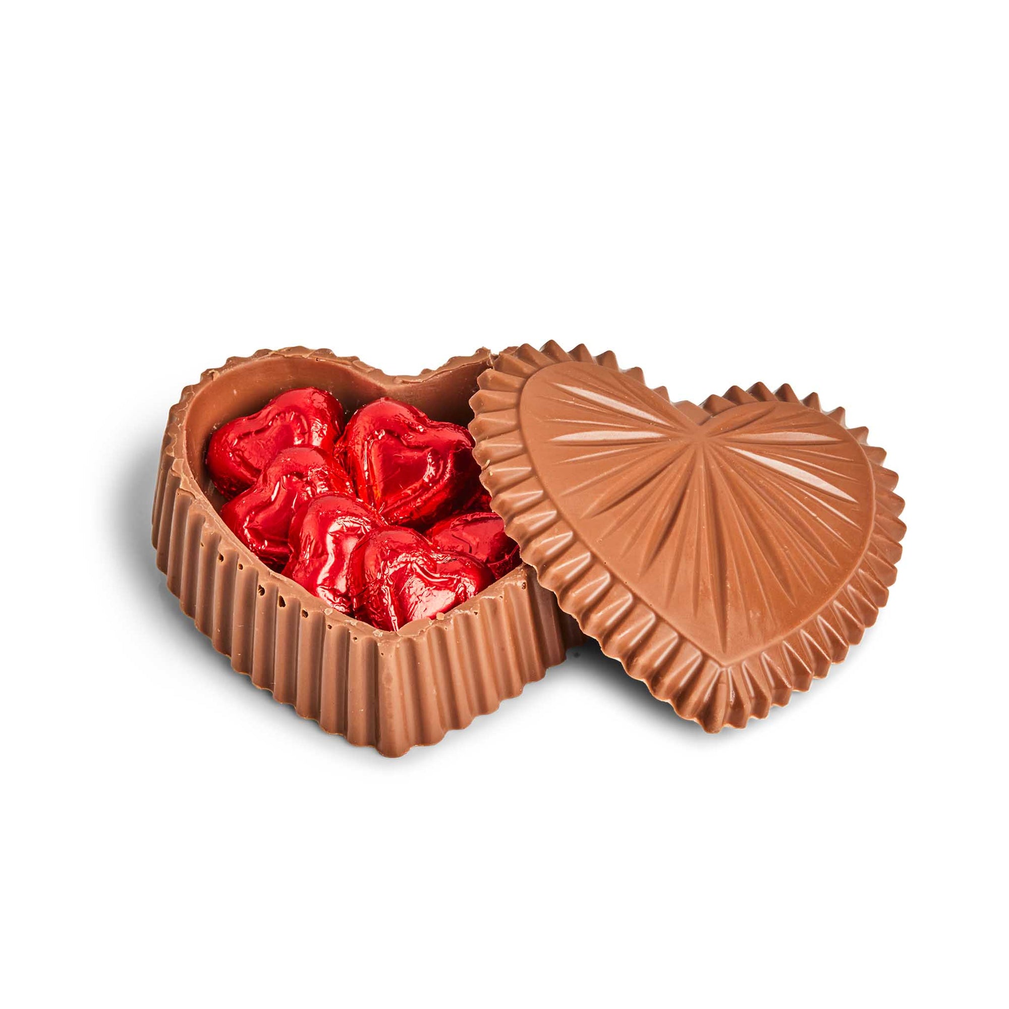 Ruffle Chocolate Heart