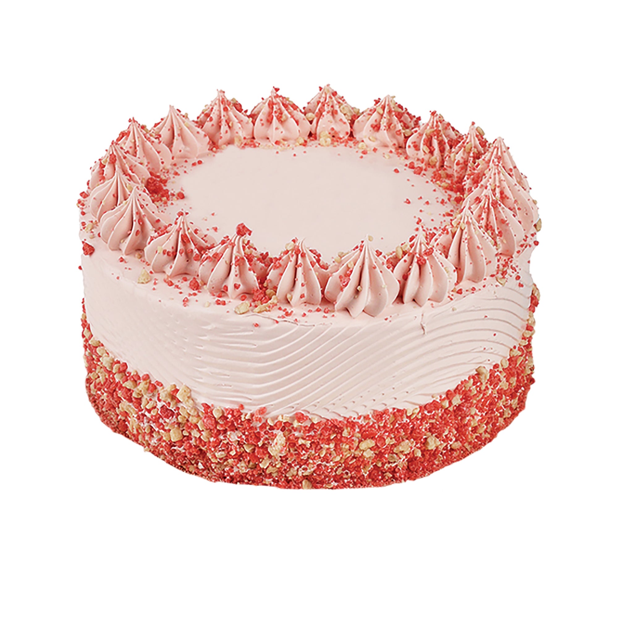 Strawberry Vanilla Ice Cream Cake
