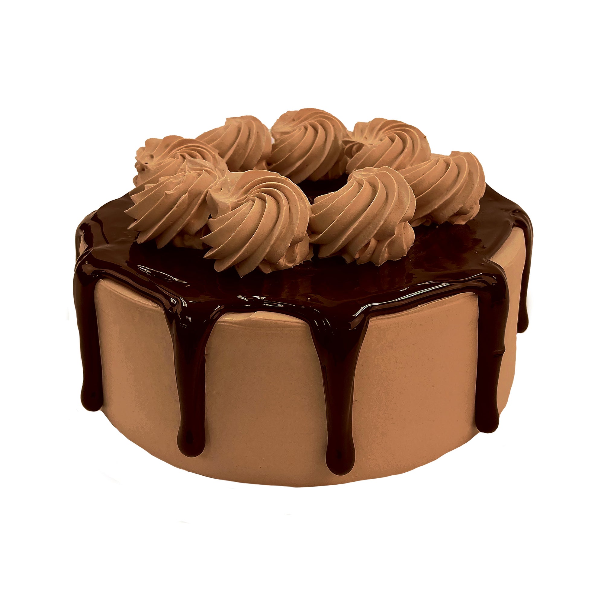 Double Fudge Ice Cream Cake