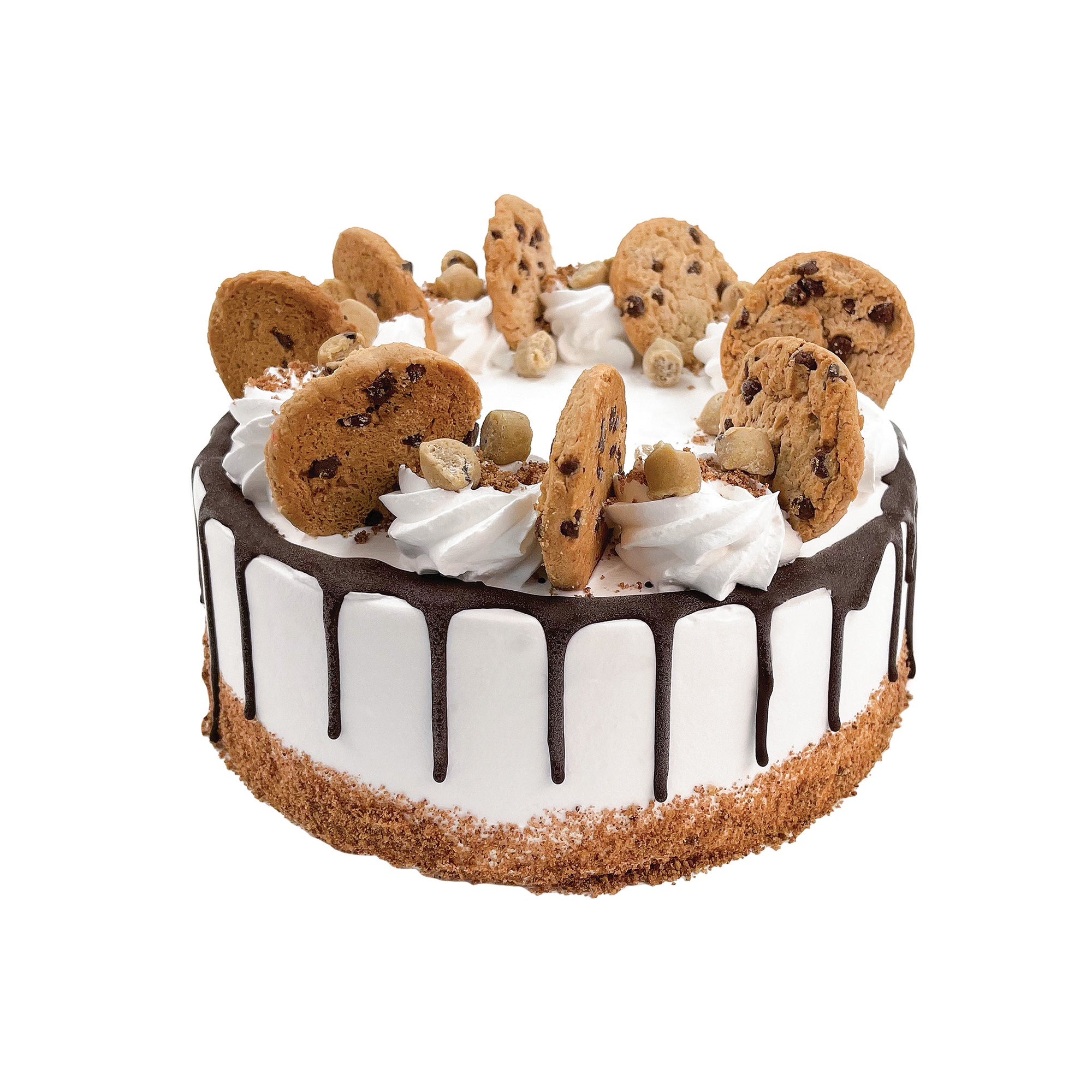 Chocolate Chip Cookie Dough Ice Cream Cake
