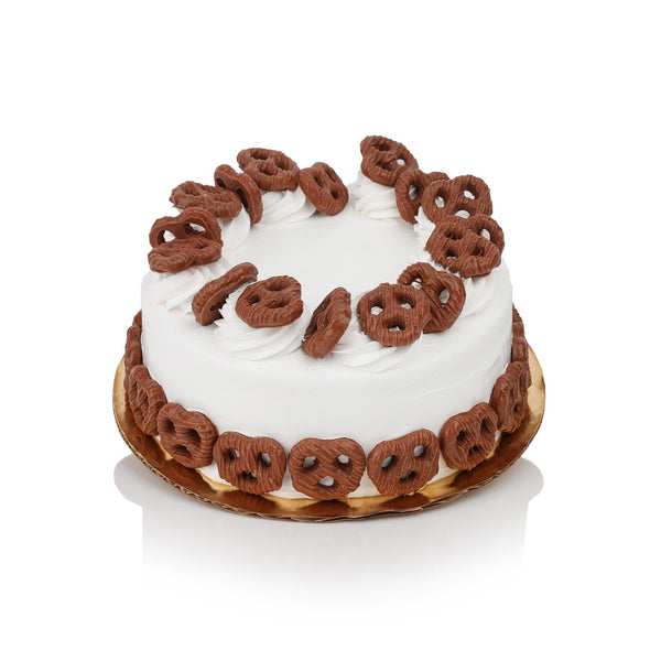 Pretzel Ice Cream Cake
