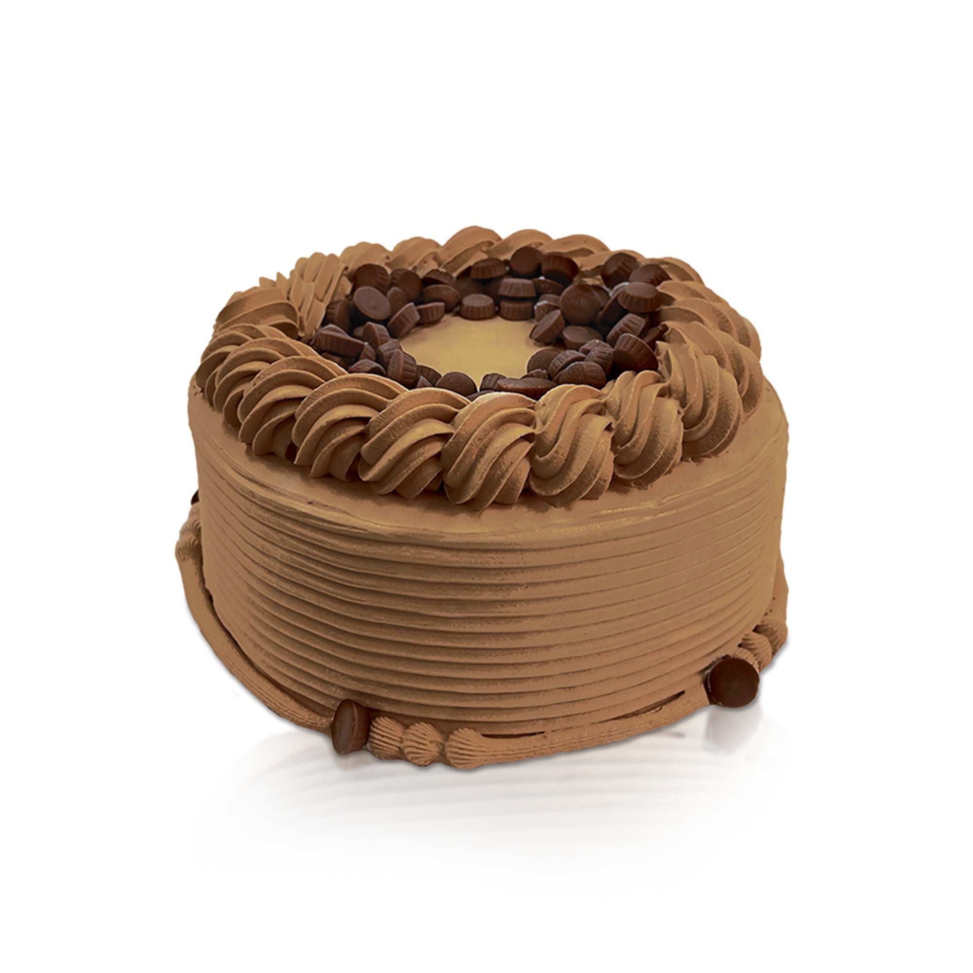 Peanut Butter Cup Ice Cream Cake