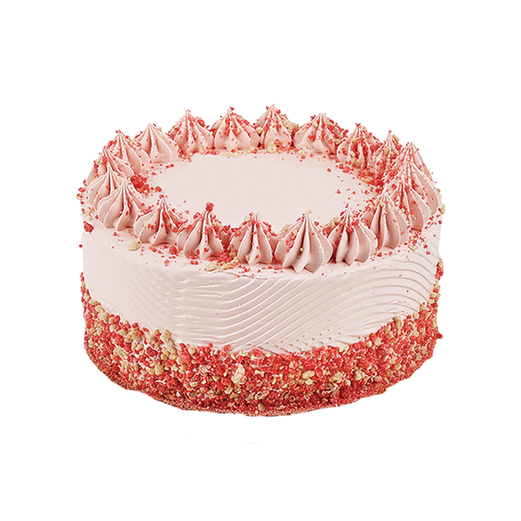 Strawberry Vanilla Ice Cream Cake