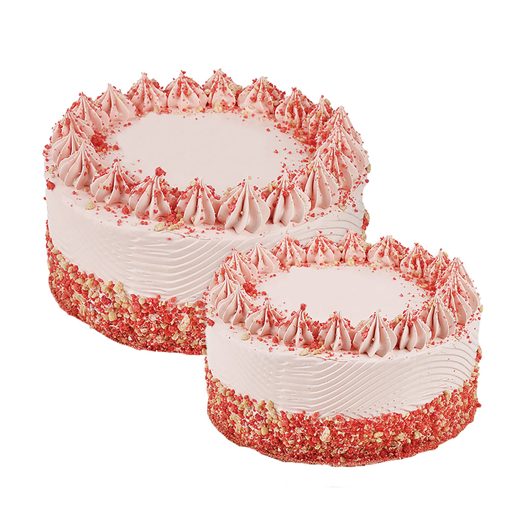 Strawberry Vanilla Ice Cream Cake