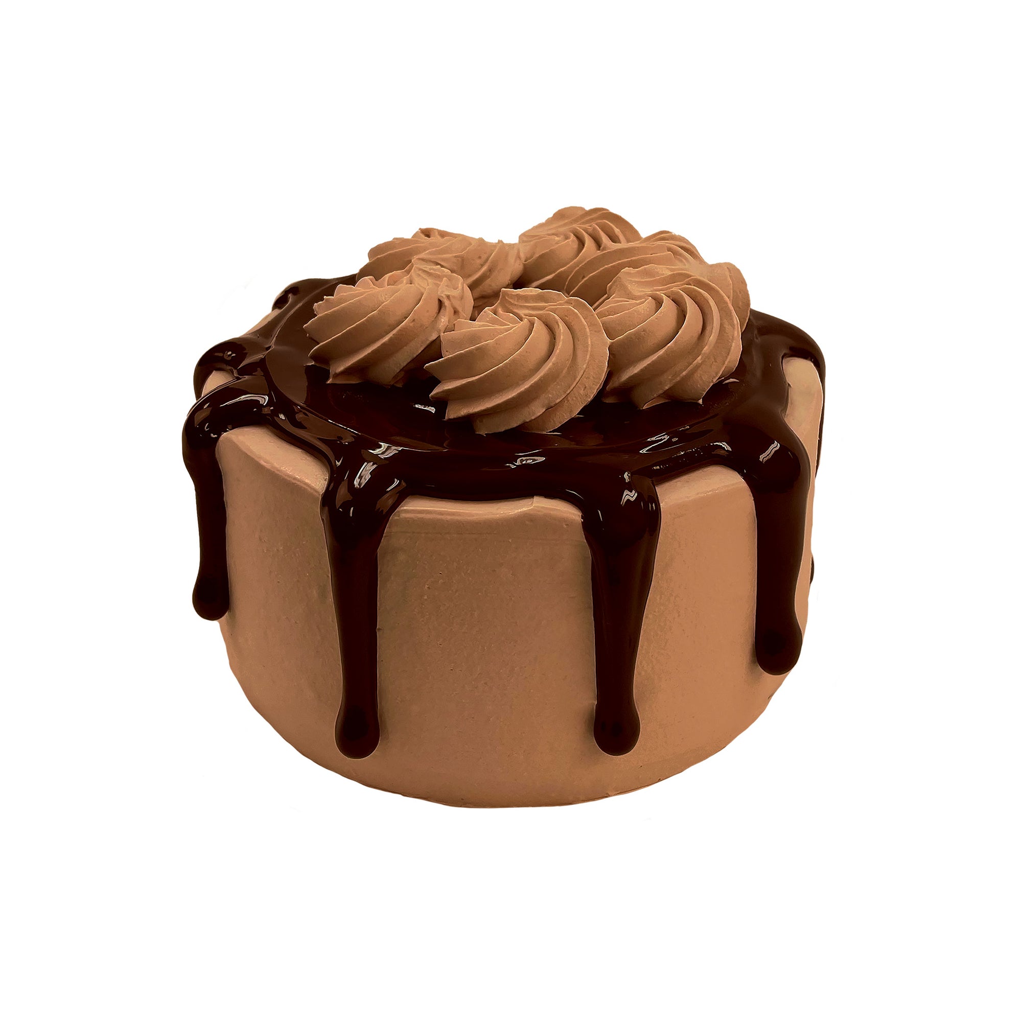 Double Fudge Ice Cream Cake