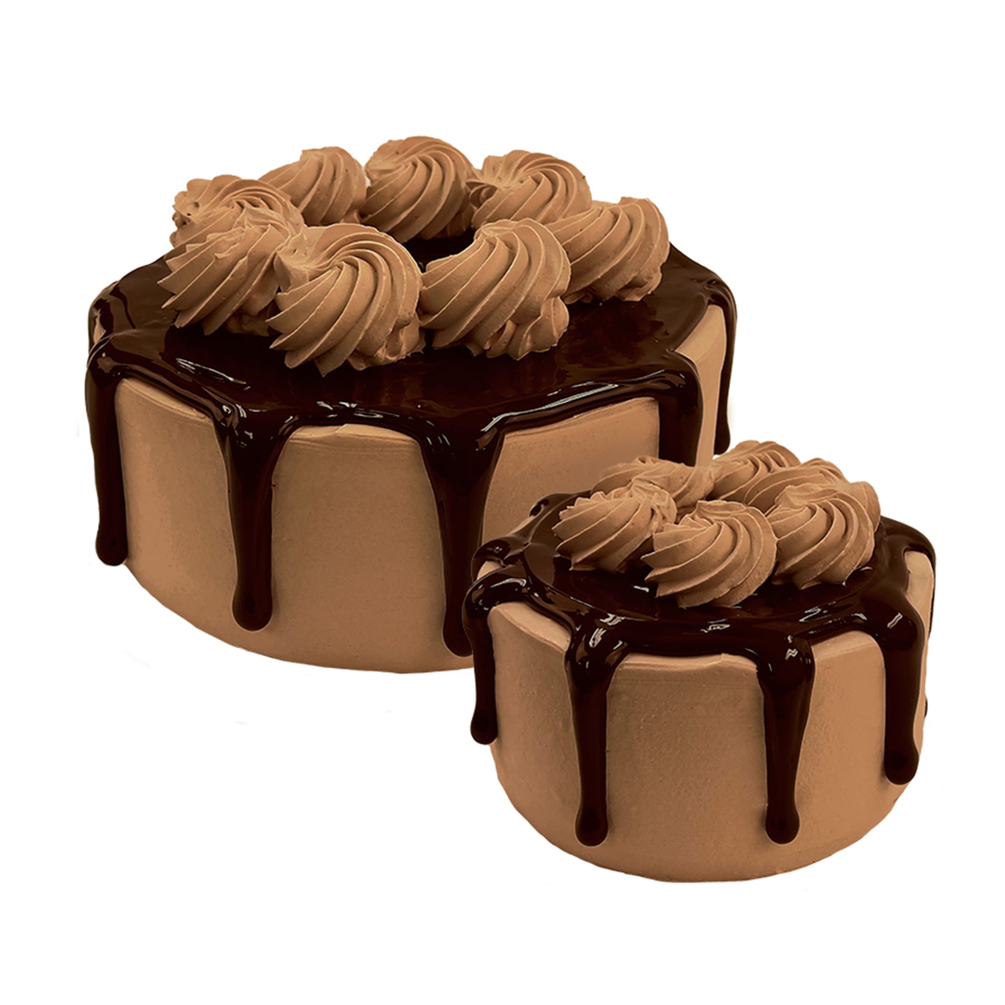 Double Fudge Ice Cream Cake