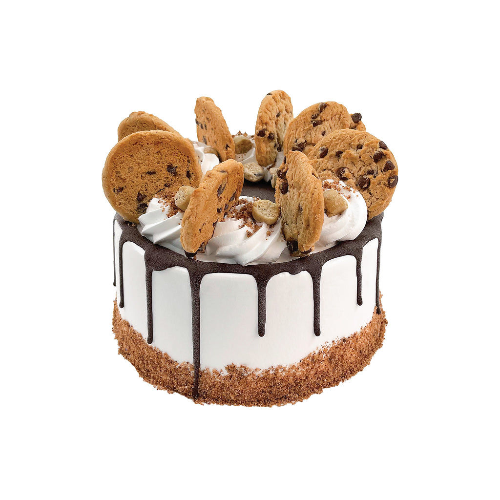 Chocolate Chip Cookie Dough Ice Cream Cake