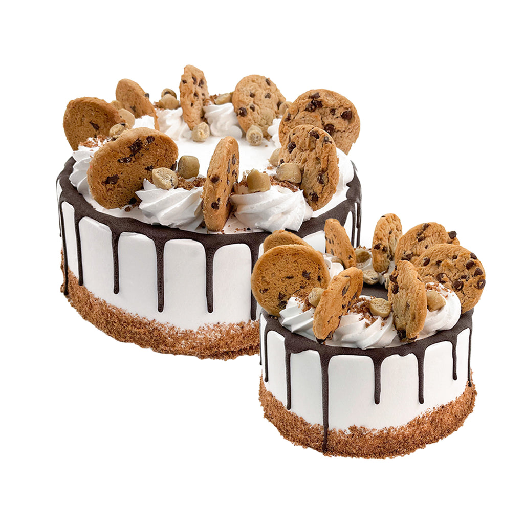Chocolate Chip Cookie Dough Ice Cream Cake
