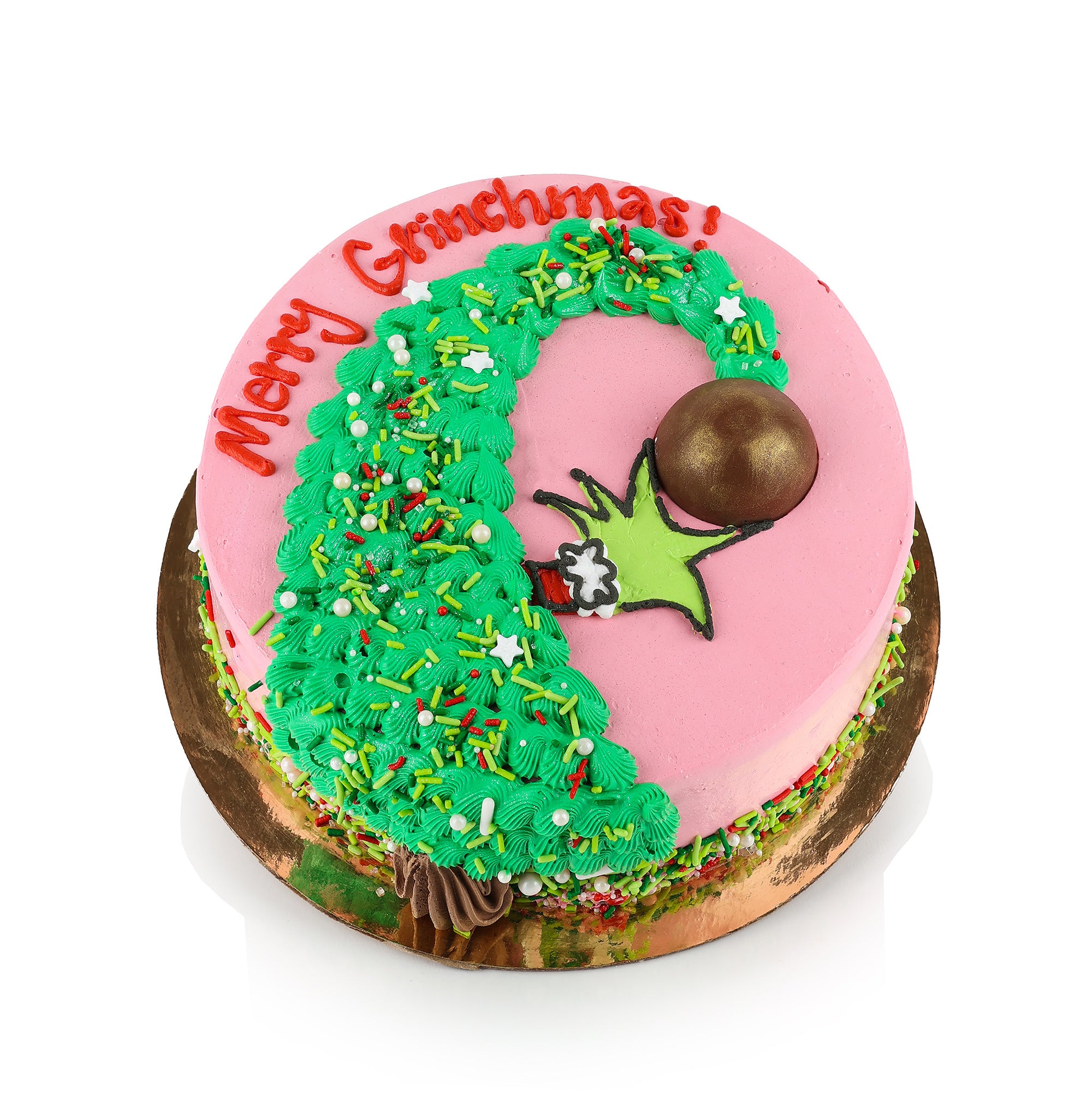 Mean Green Ice Cream Cake