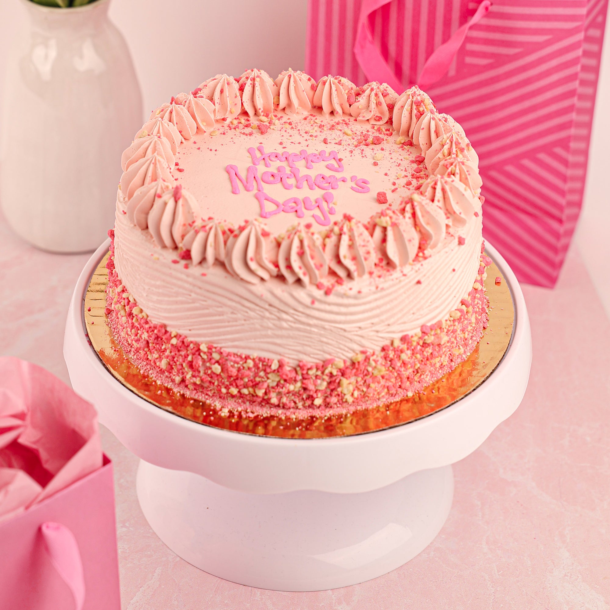 Berry Best Mom Ice Cream Cake