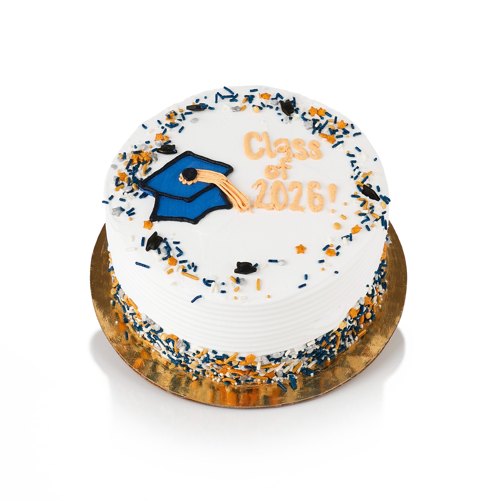 Grad Cap Ice Cream Cake