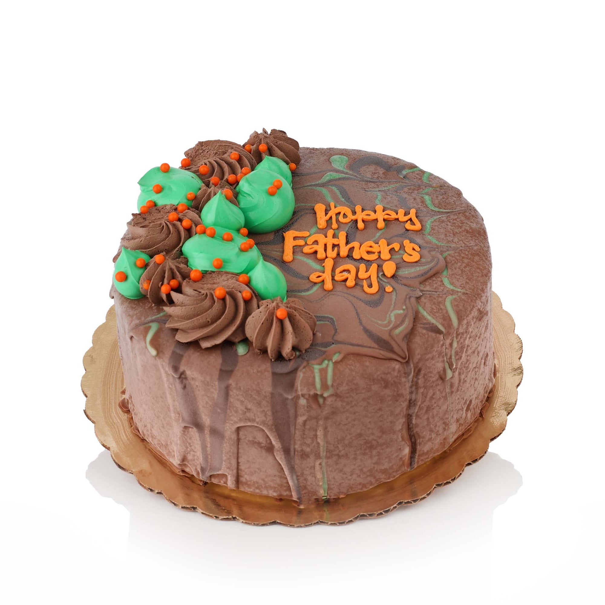 Camo Ice Cream Cake
