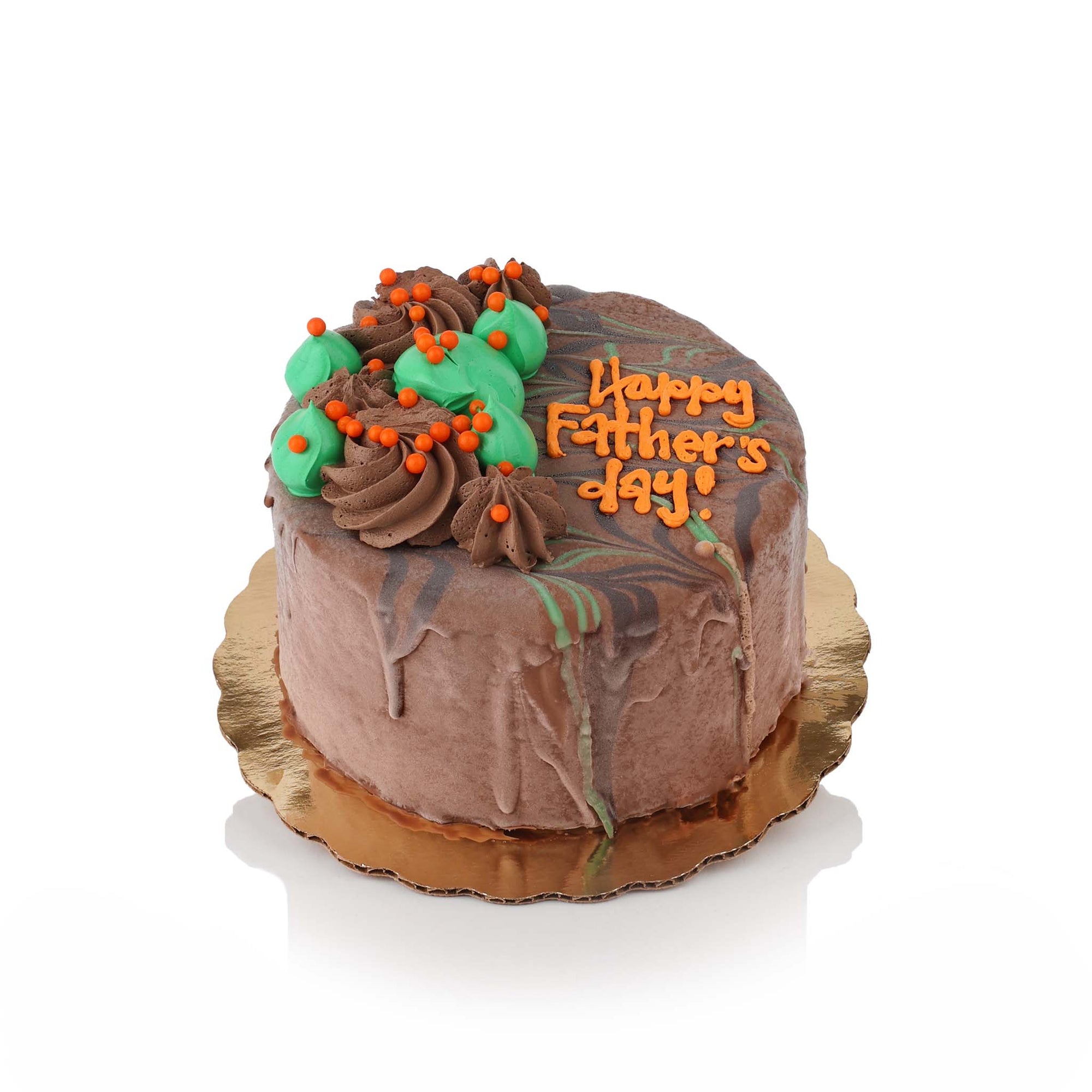 Camo Ice Cream Cake