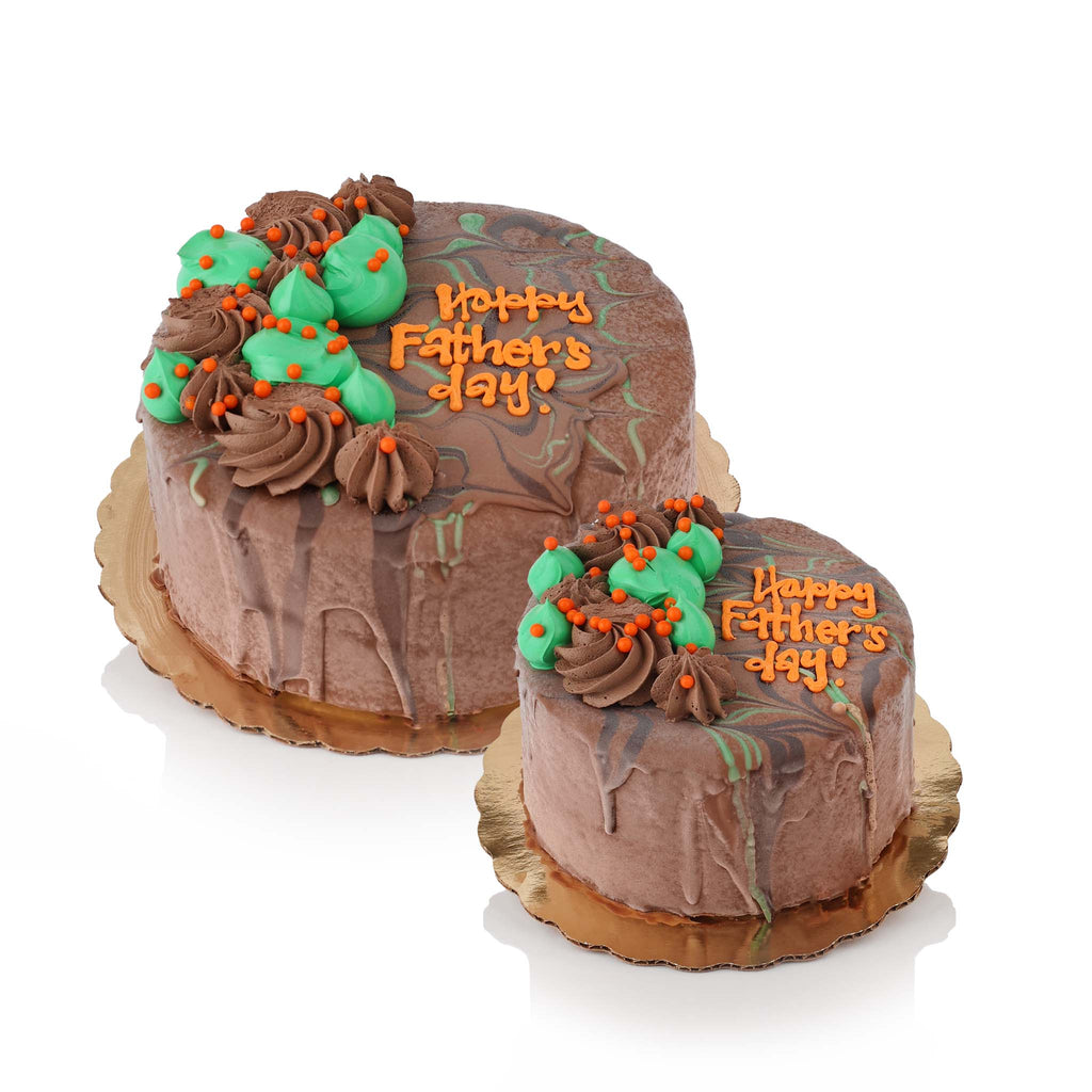 Camo Ice Cream Cake
