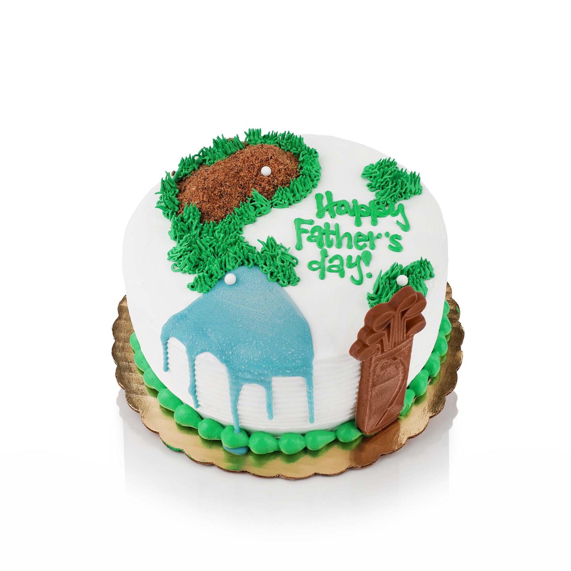 Hole in One Dad Ice Cream Cake