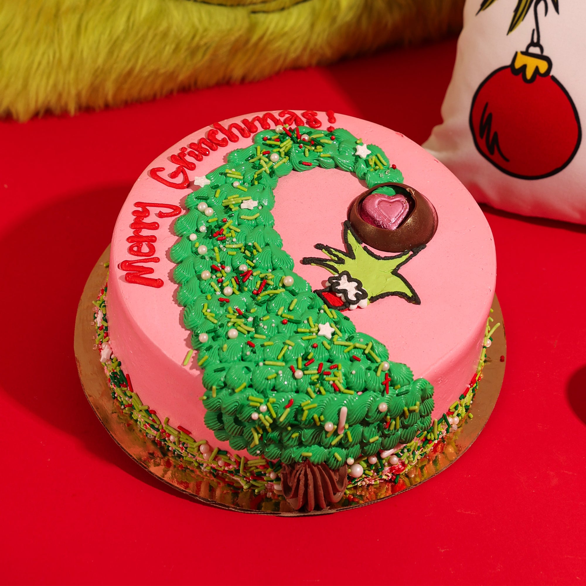 Mean Green Ice Cream Cake