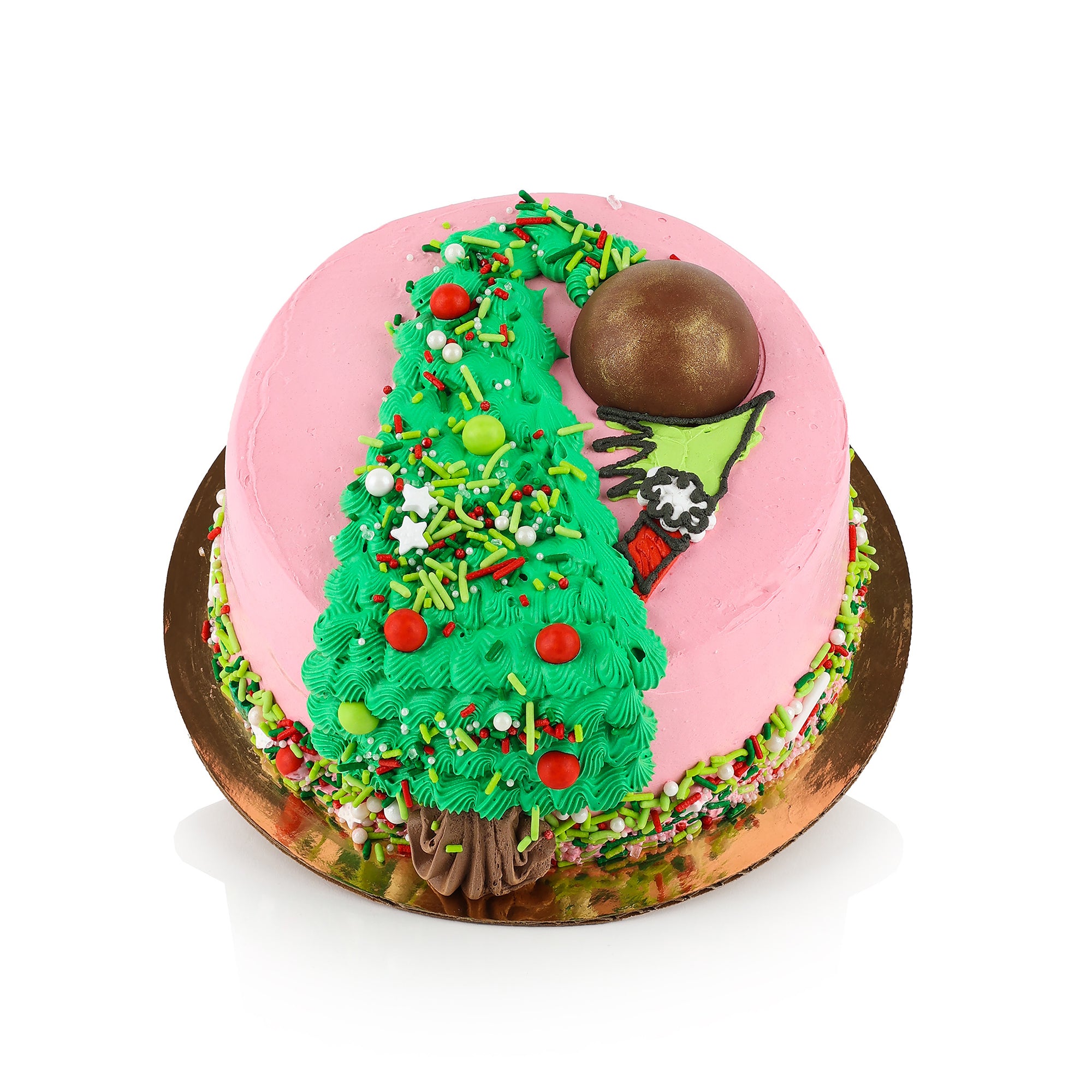 Mean Green Ice Cream Cake