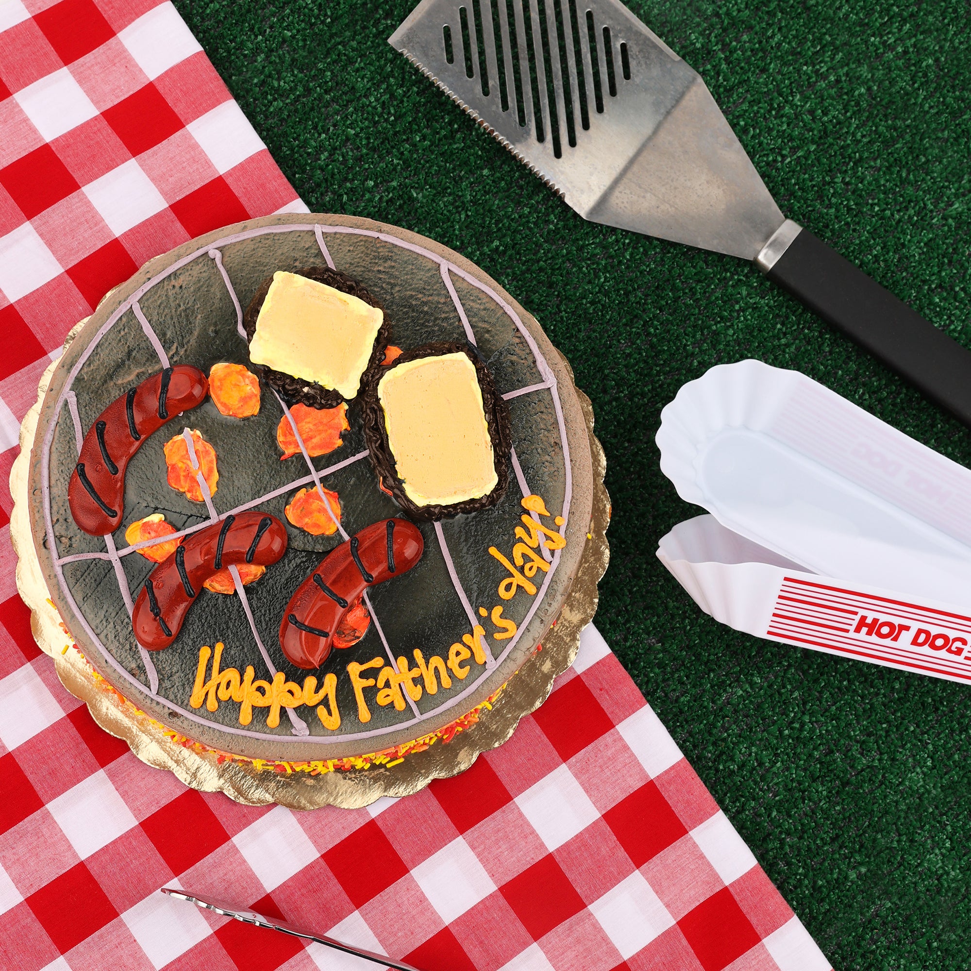 Grill Master Ice Cream Cake