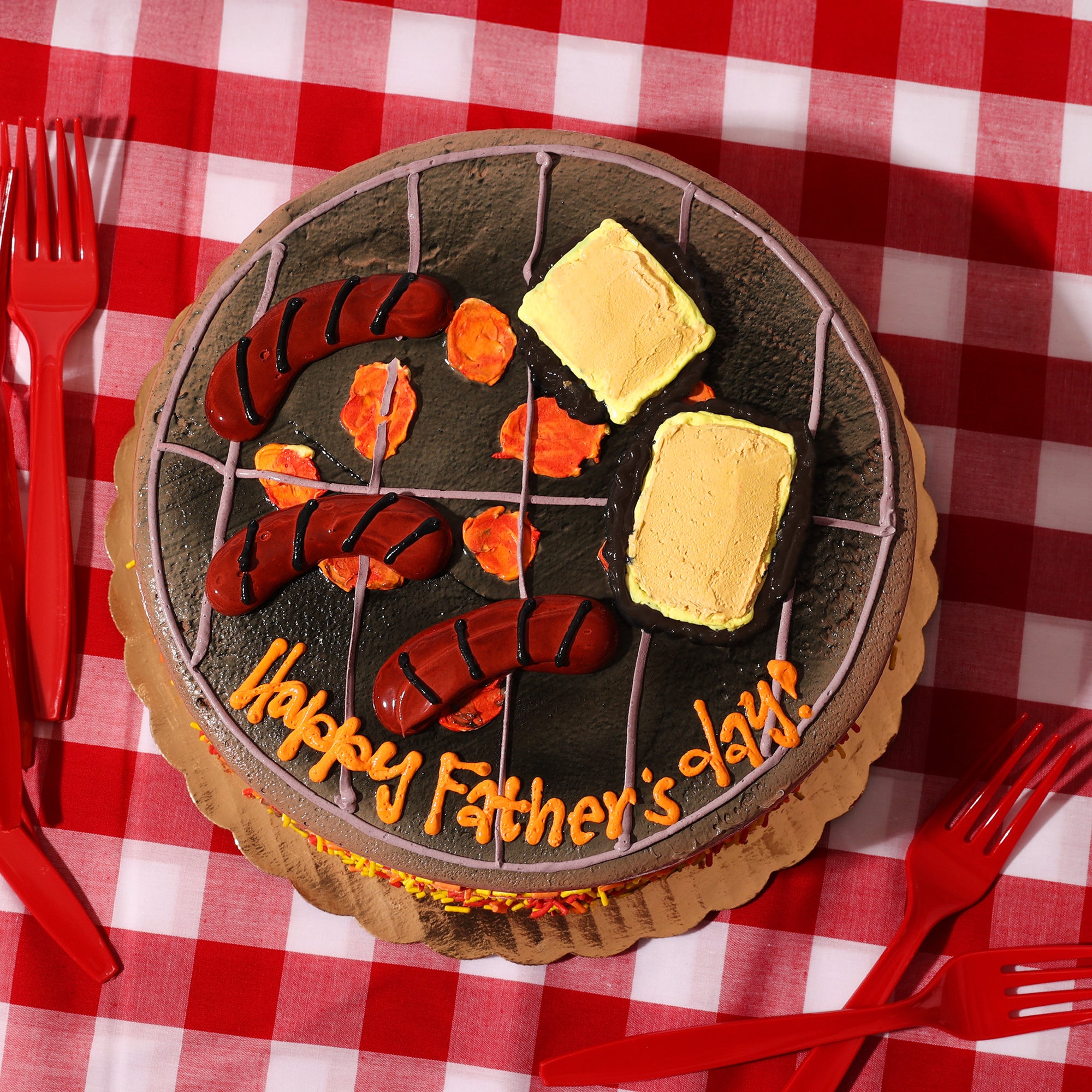 Grill Master Ice Cream Cake