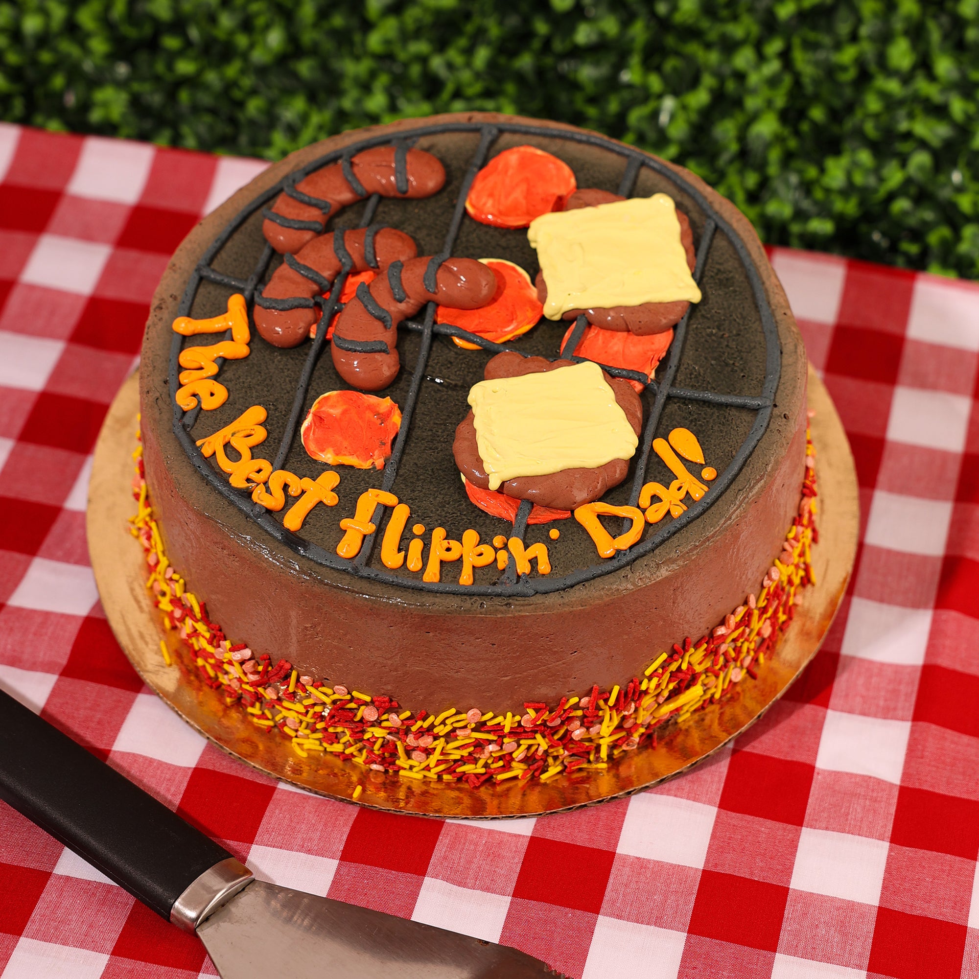 Grill Master Ice Cream Cake