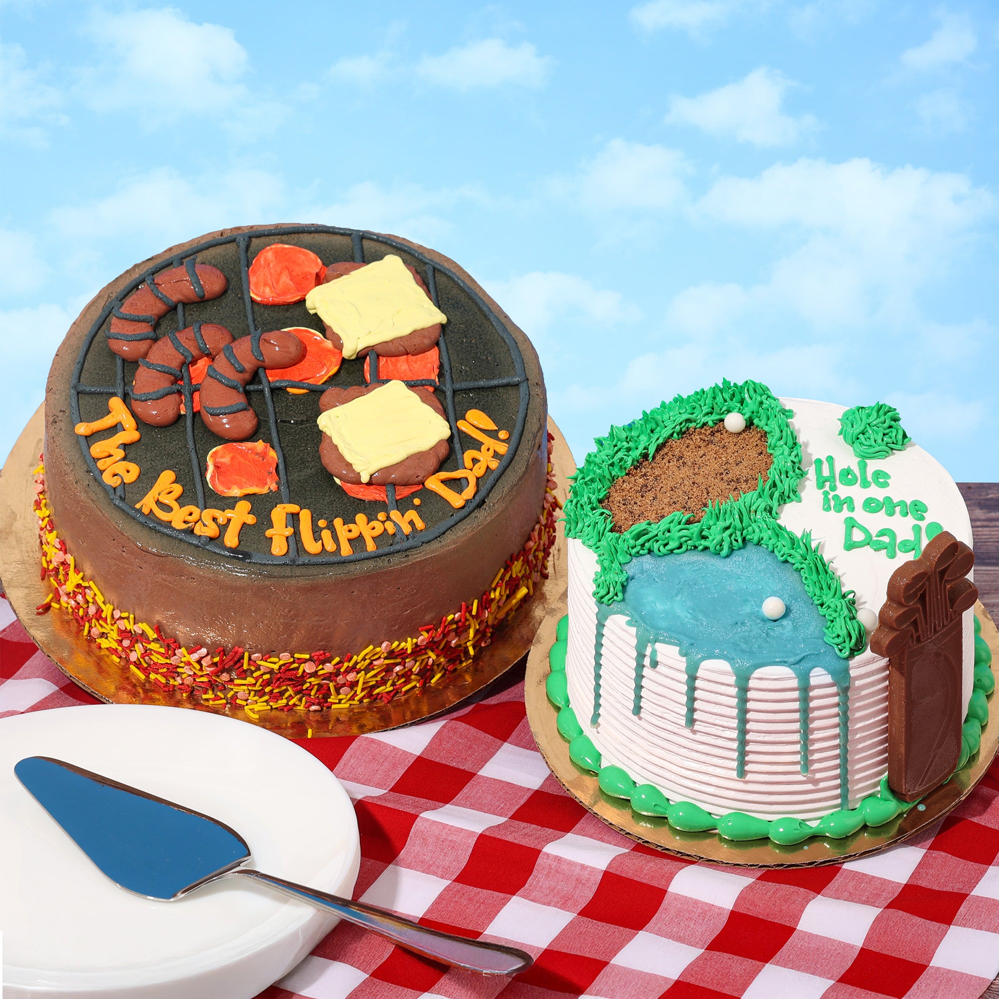 Grill Master Ice Cream Cake