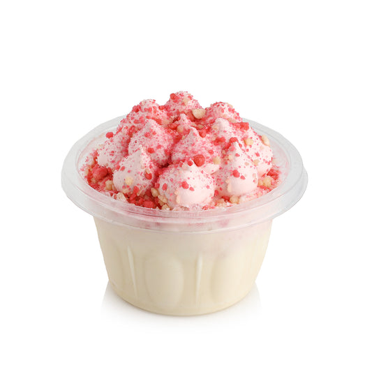 Strawberry Vanilla Cakelette