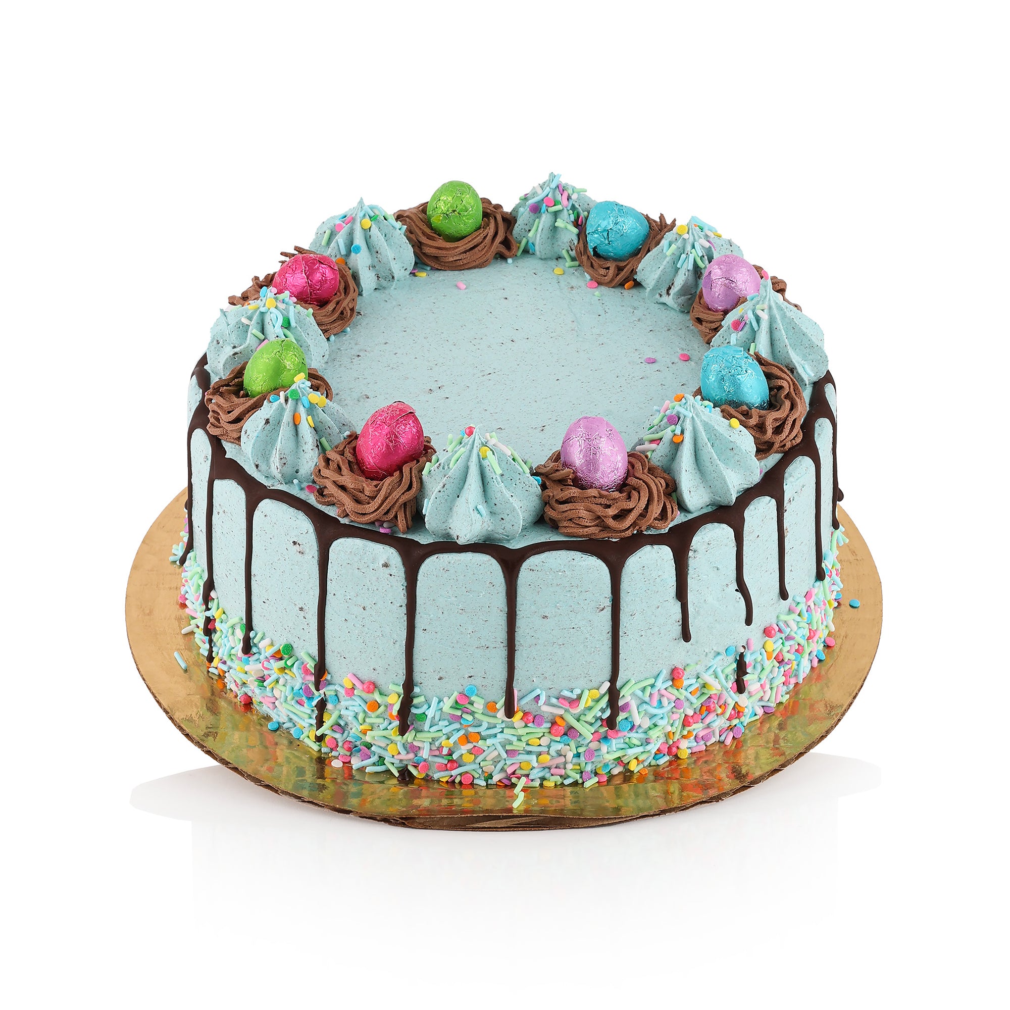 Nest Egg Ice Cream Cake