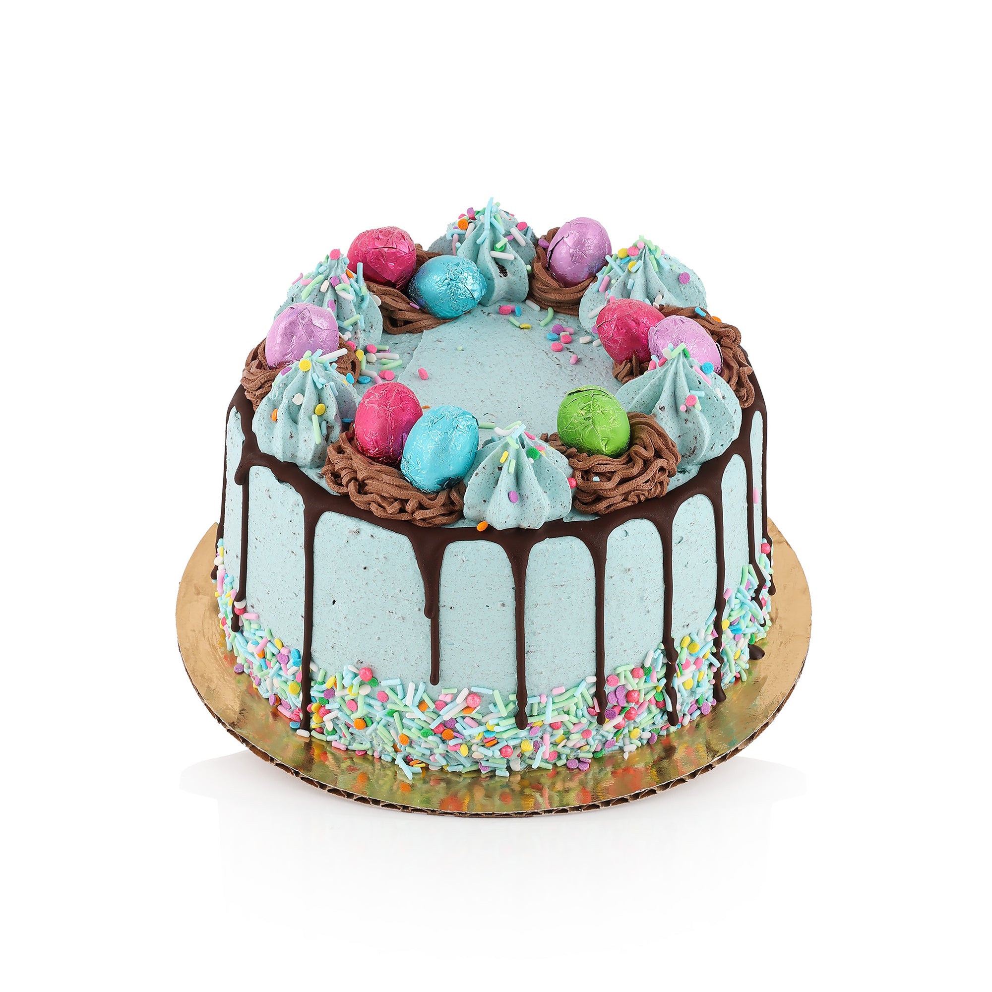 Nest Egg Ice Cream Cake