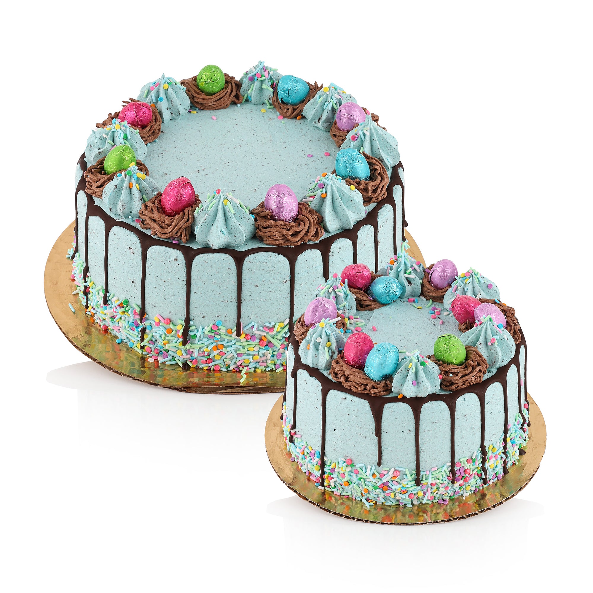 Nest Egg Ice Cream Cake