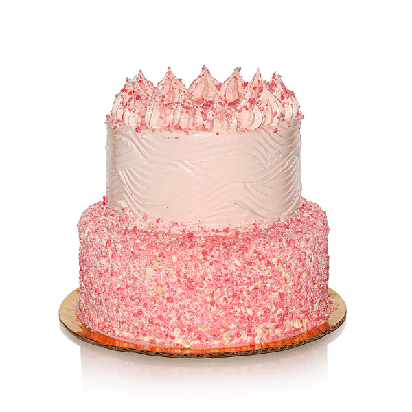Strawberry Vanilla Ice Cream Cake
