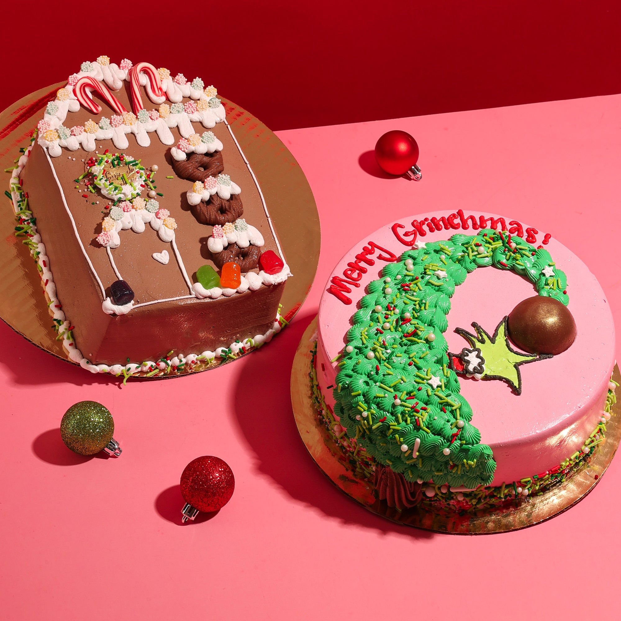 DIY Candy Cottage Ice Cream Cake