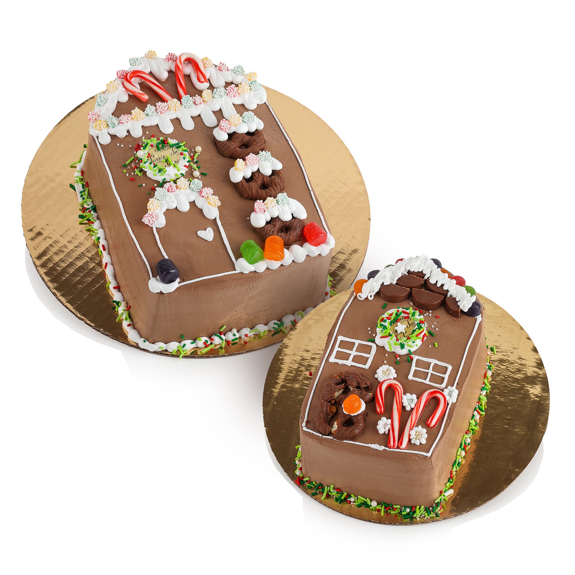 DIY Candy Cottage Ice Cream Cake