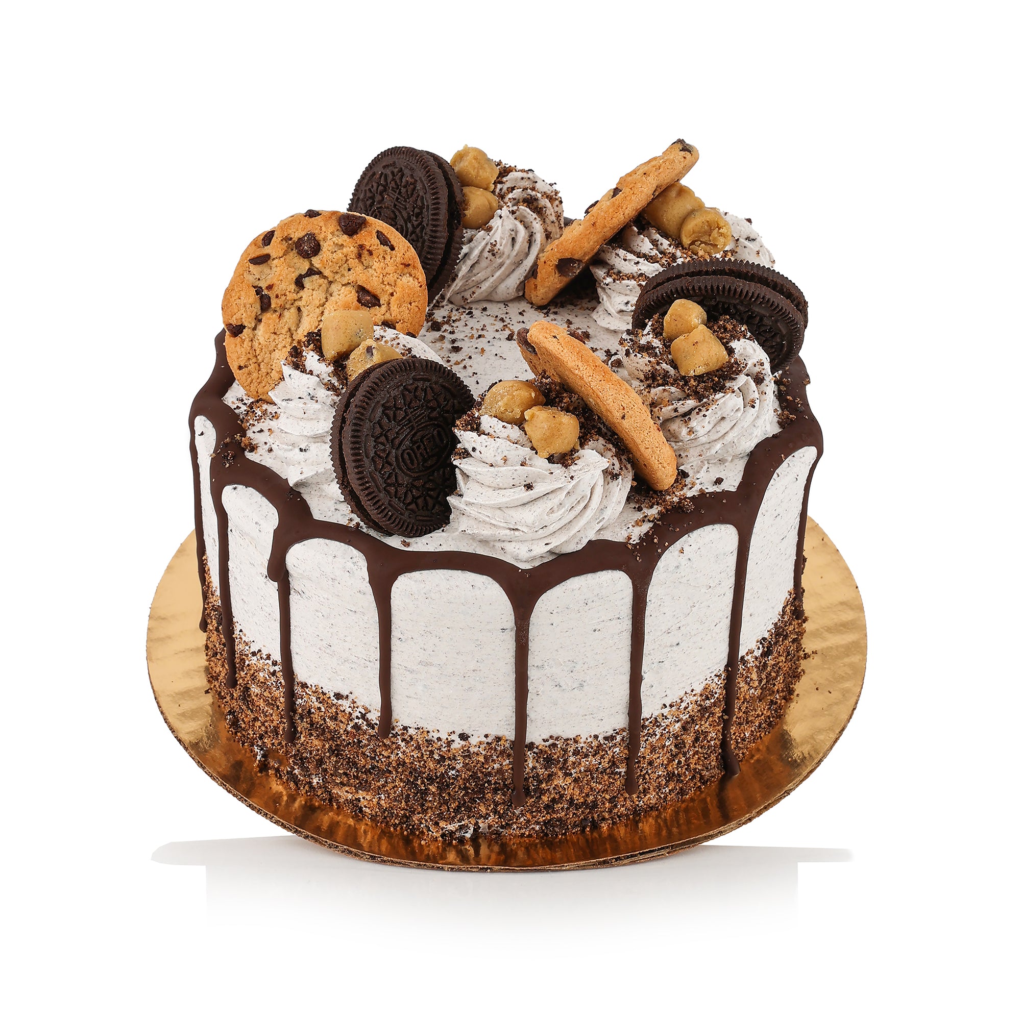 Cookie Monster Ice Cream Cake