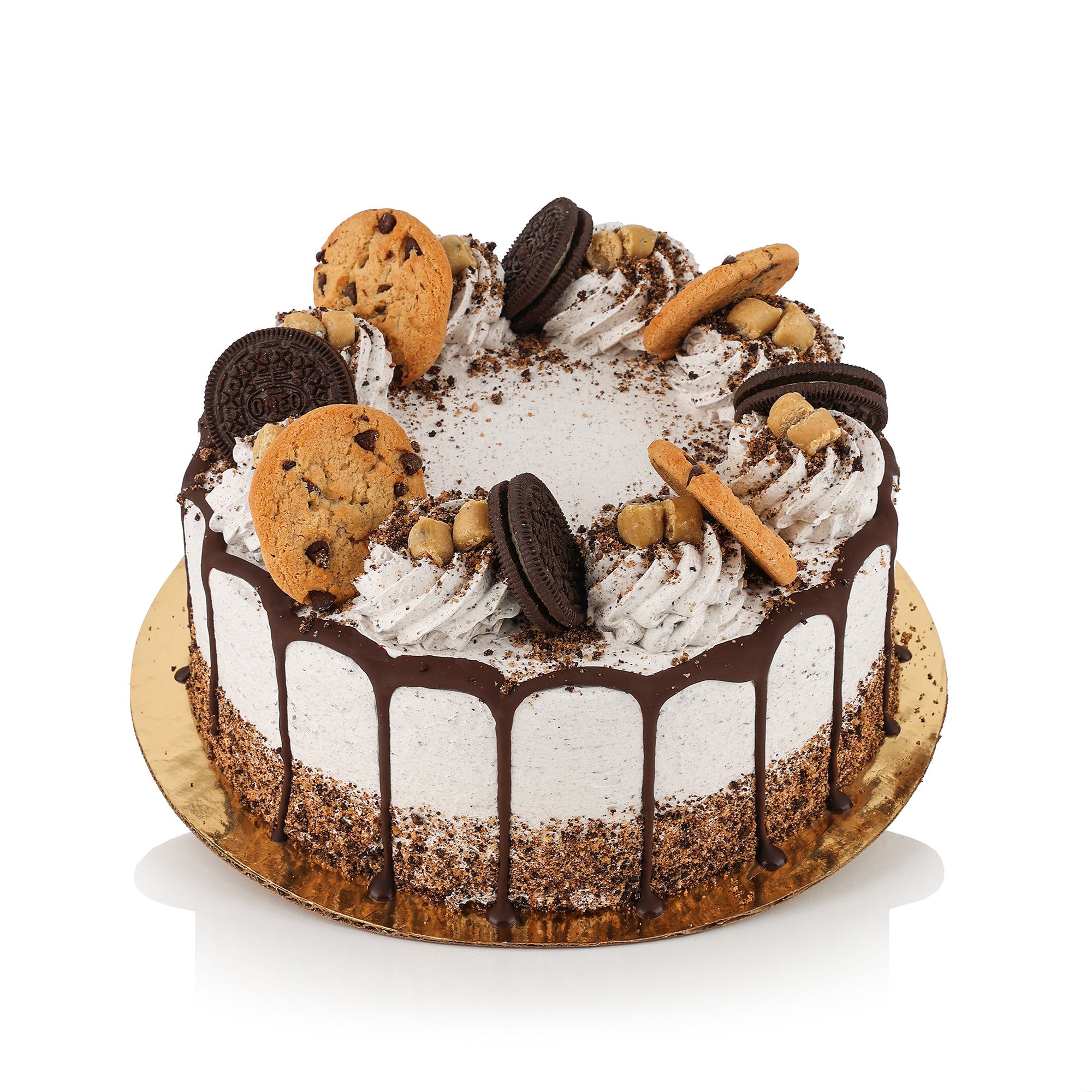 Cookie Monster Ice Cream Cake