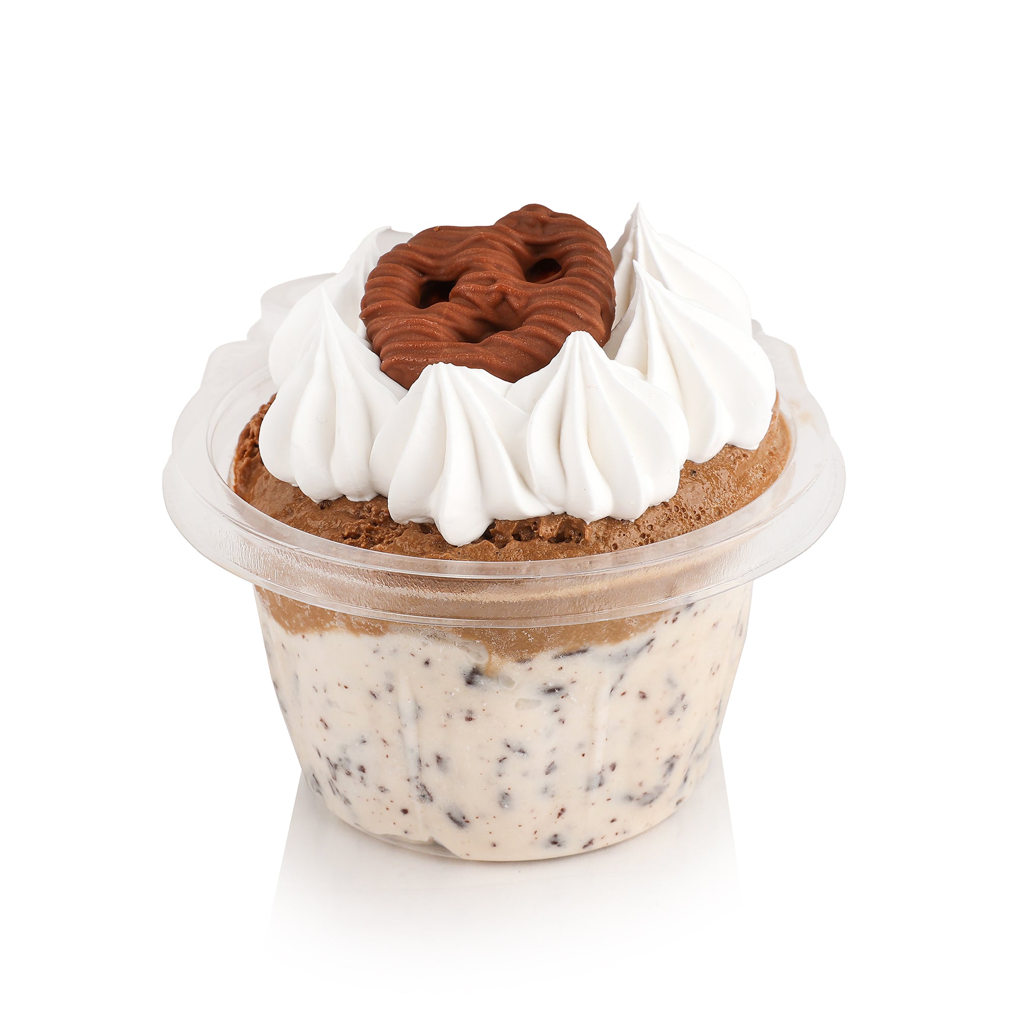 Chocolate Covered Pretzel Cakelette