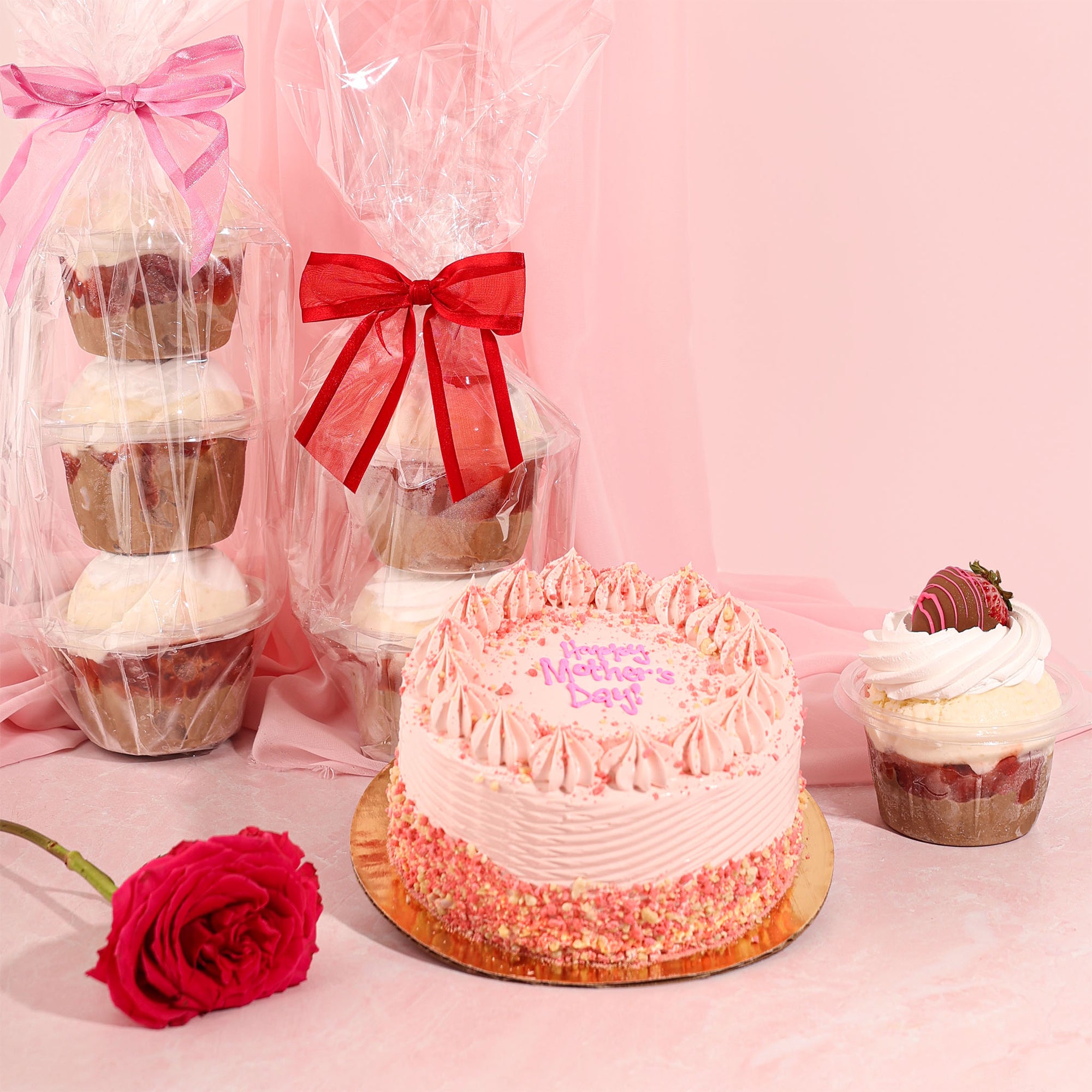 Mom's Sweet Treat Cakelette Tower