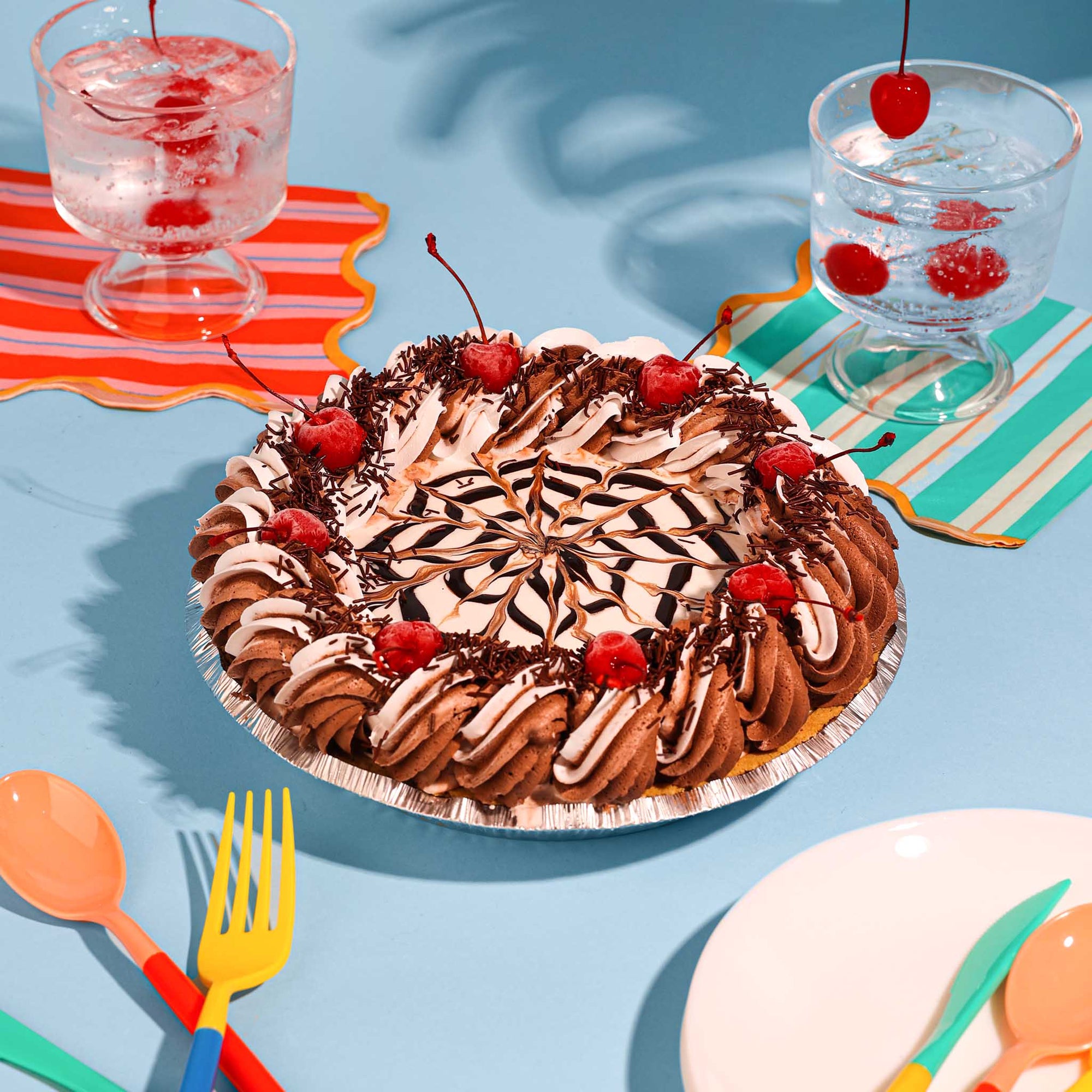 Odd Couple Ice Cream Pie