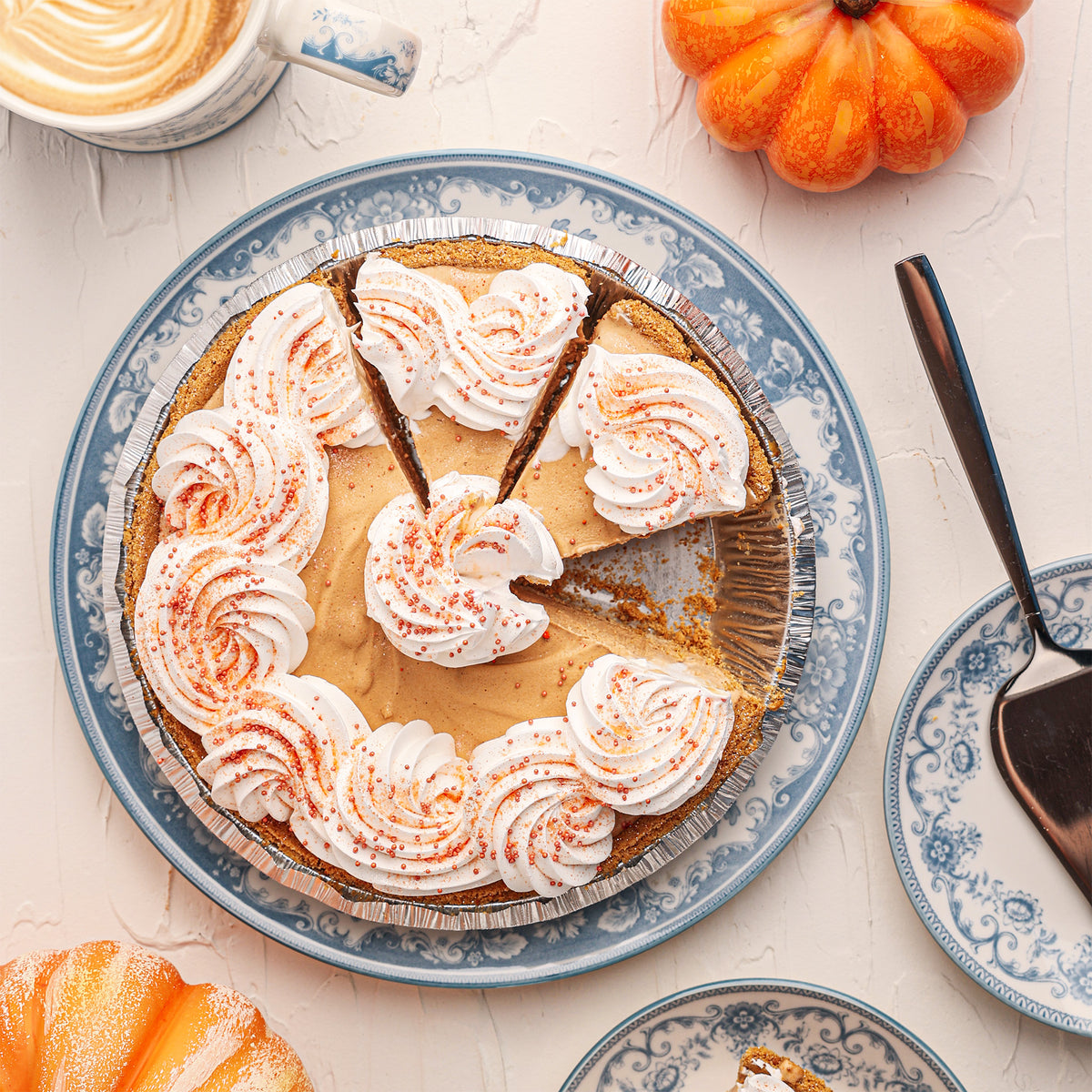 Pumpkin Ice Cream Pie