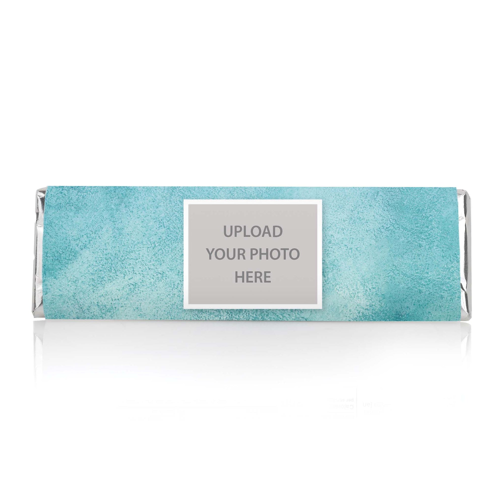 Light Blue Texture with Photo
