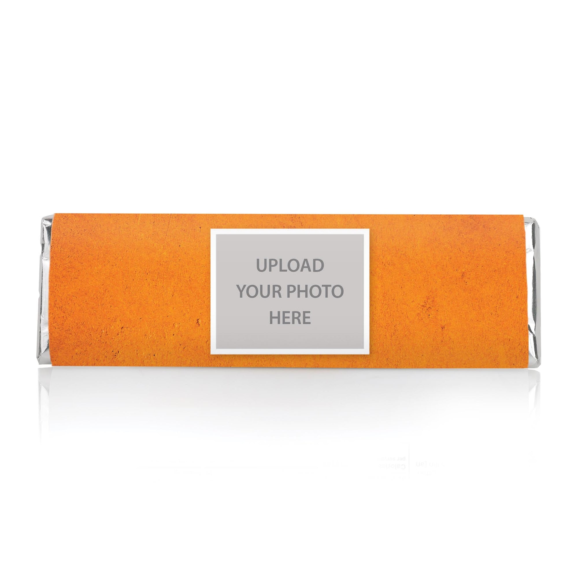 Orange Texture with Photo