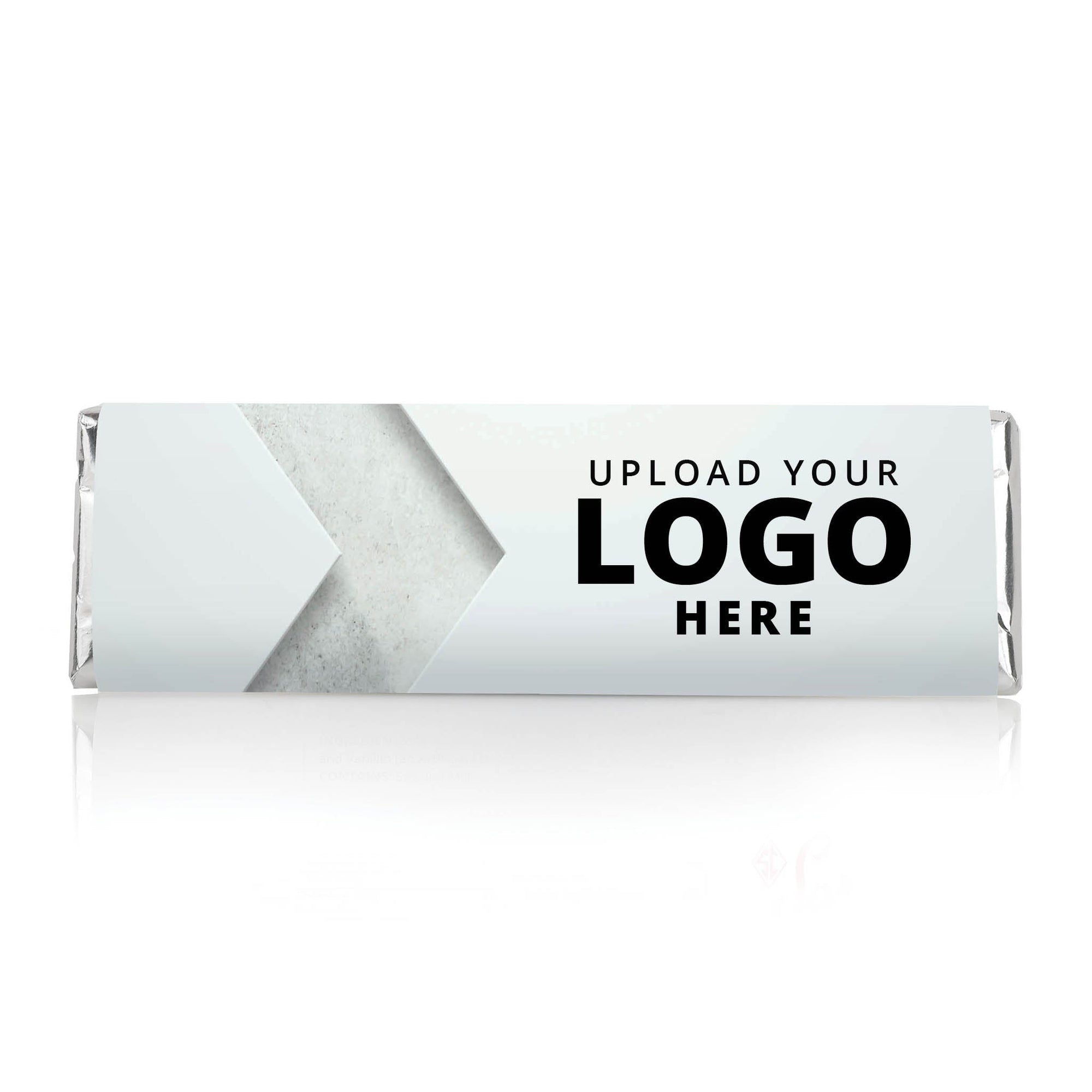 White Arrow with Logo