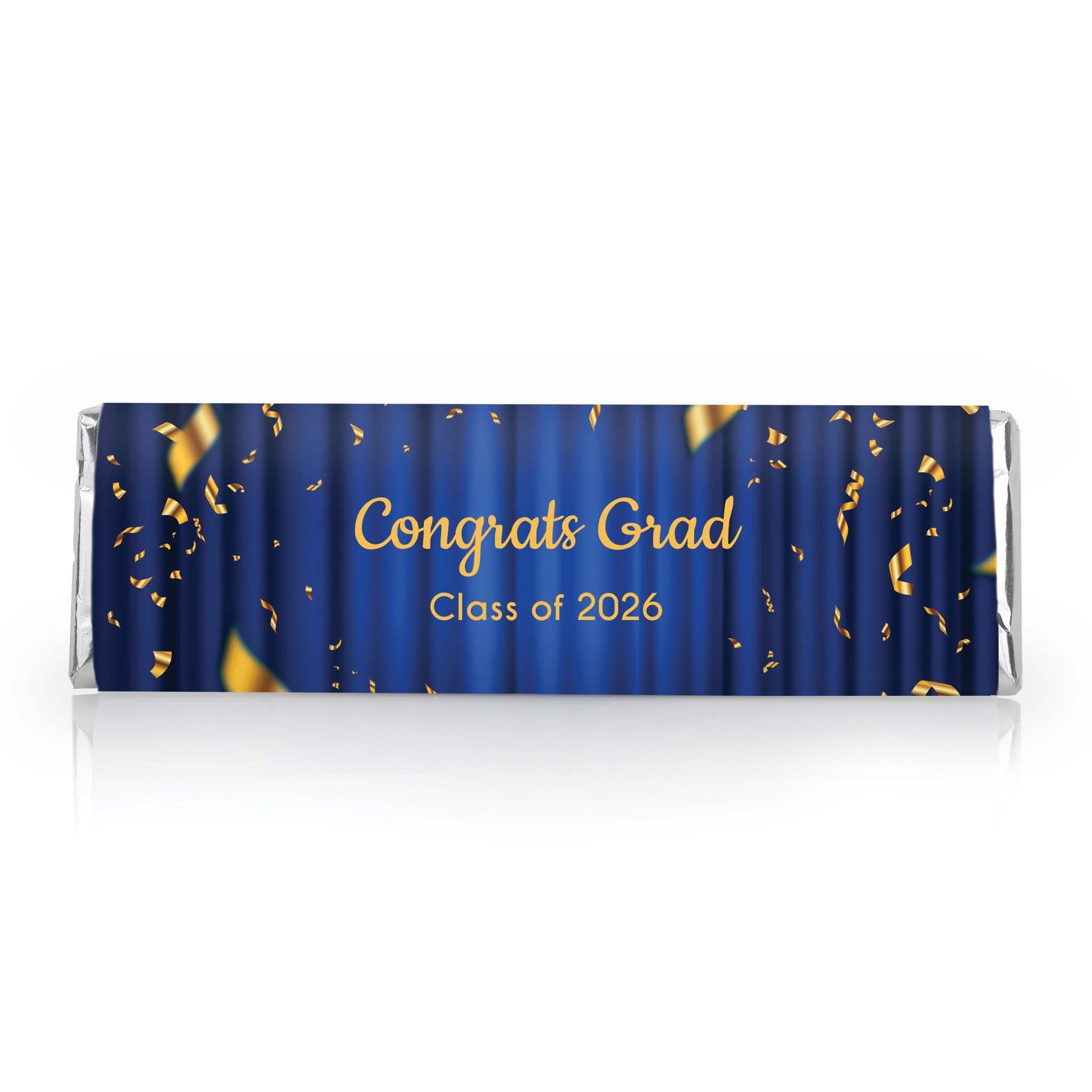 Blue & Gold Confetti