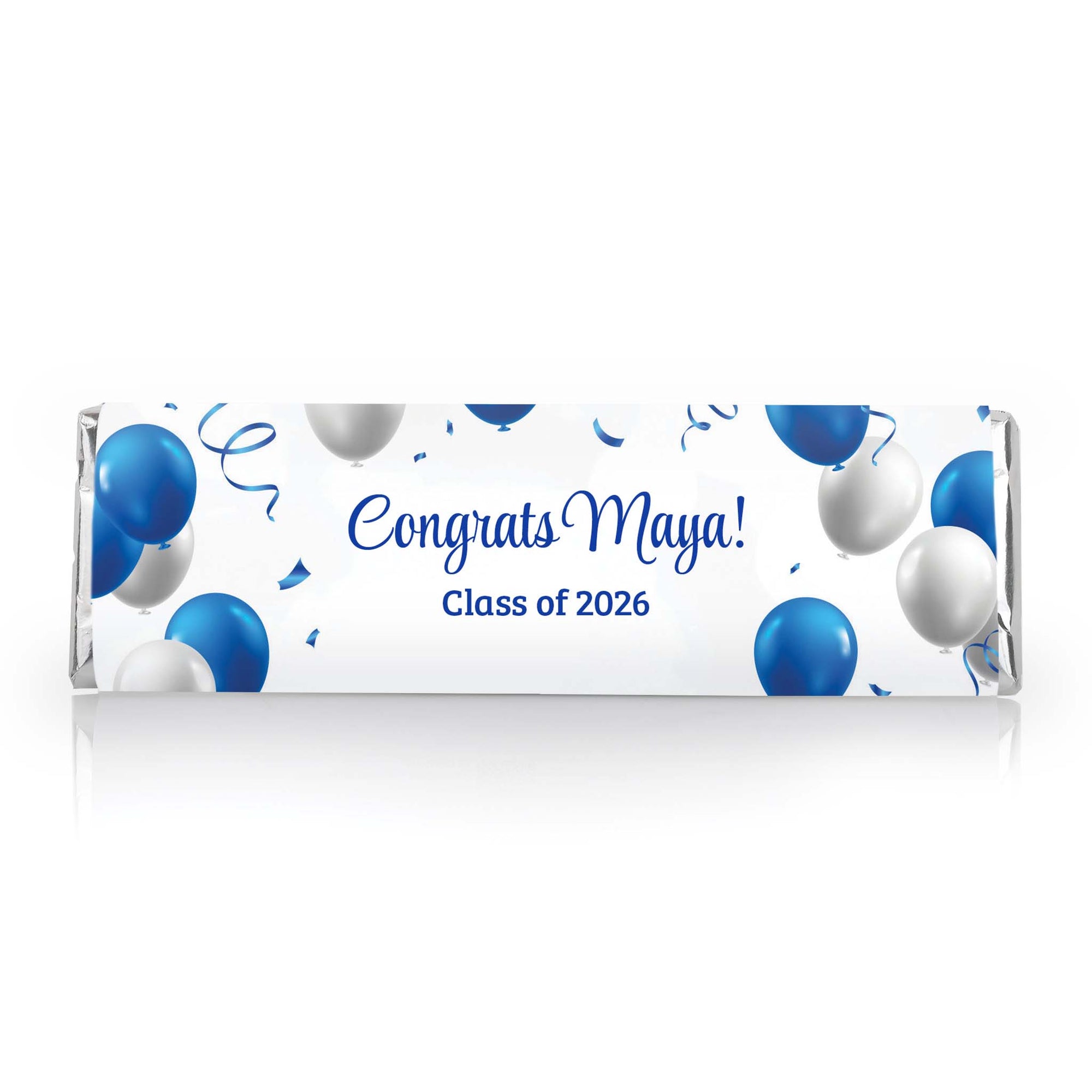 Blue & White Balloons