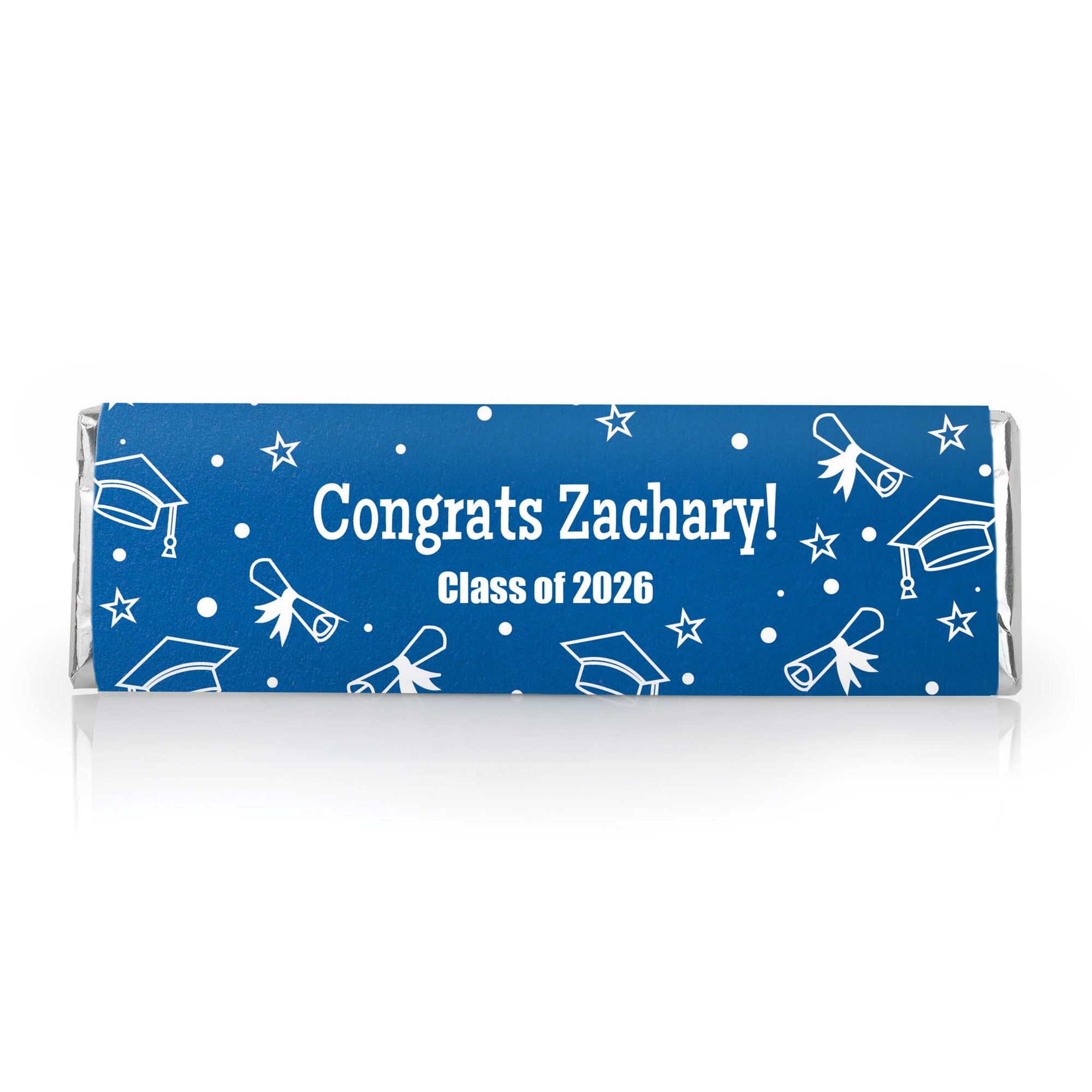 Blue & White Grad Pattern