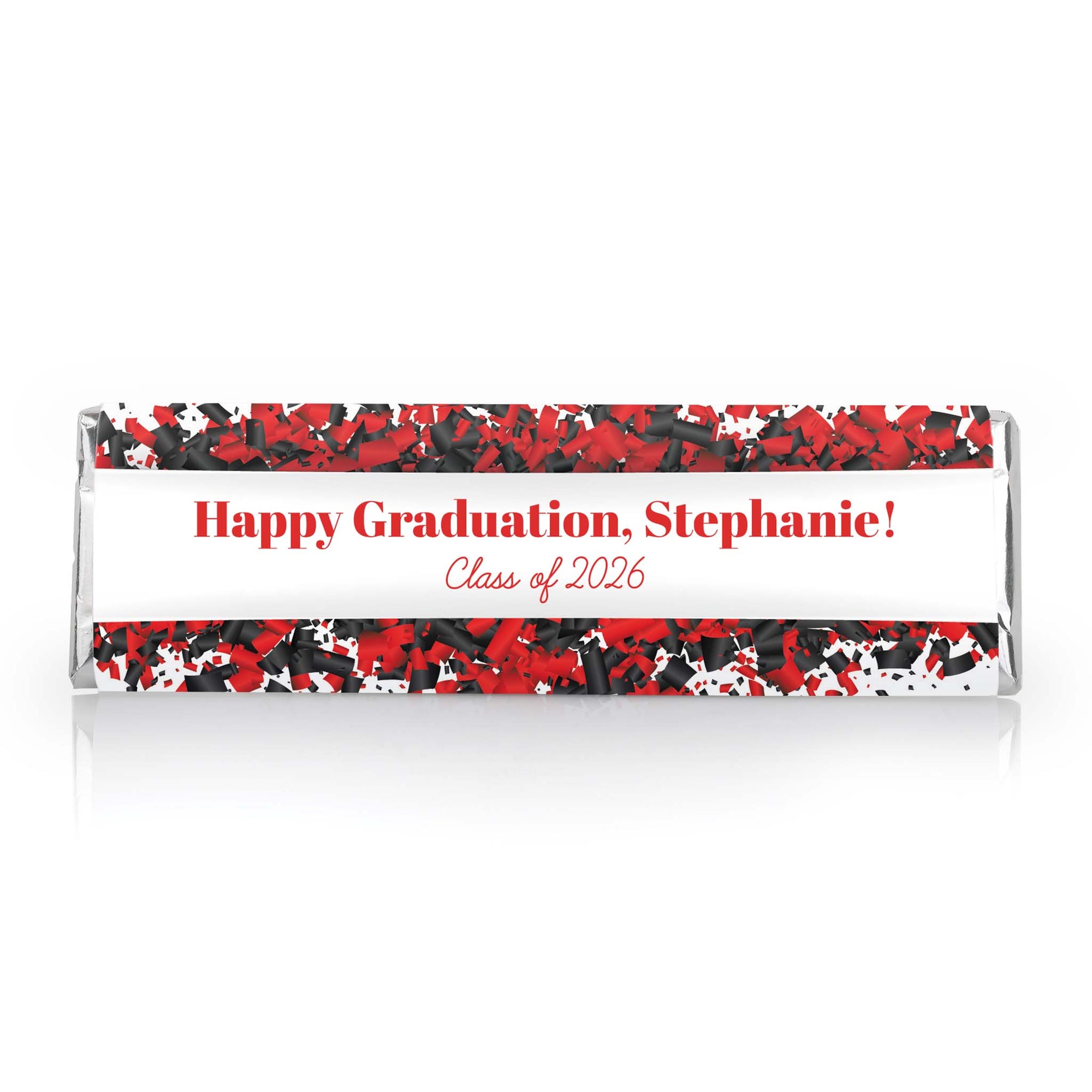 Red & Black Confetti