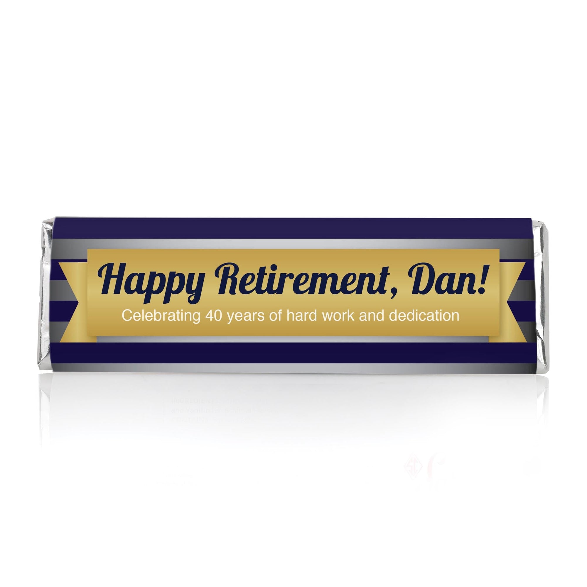 Banner with Stripes