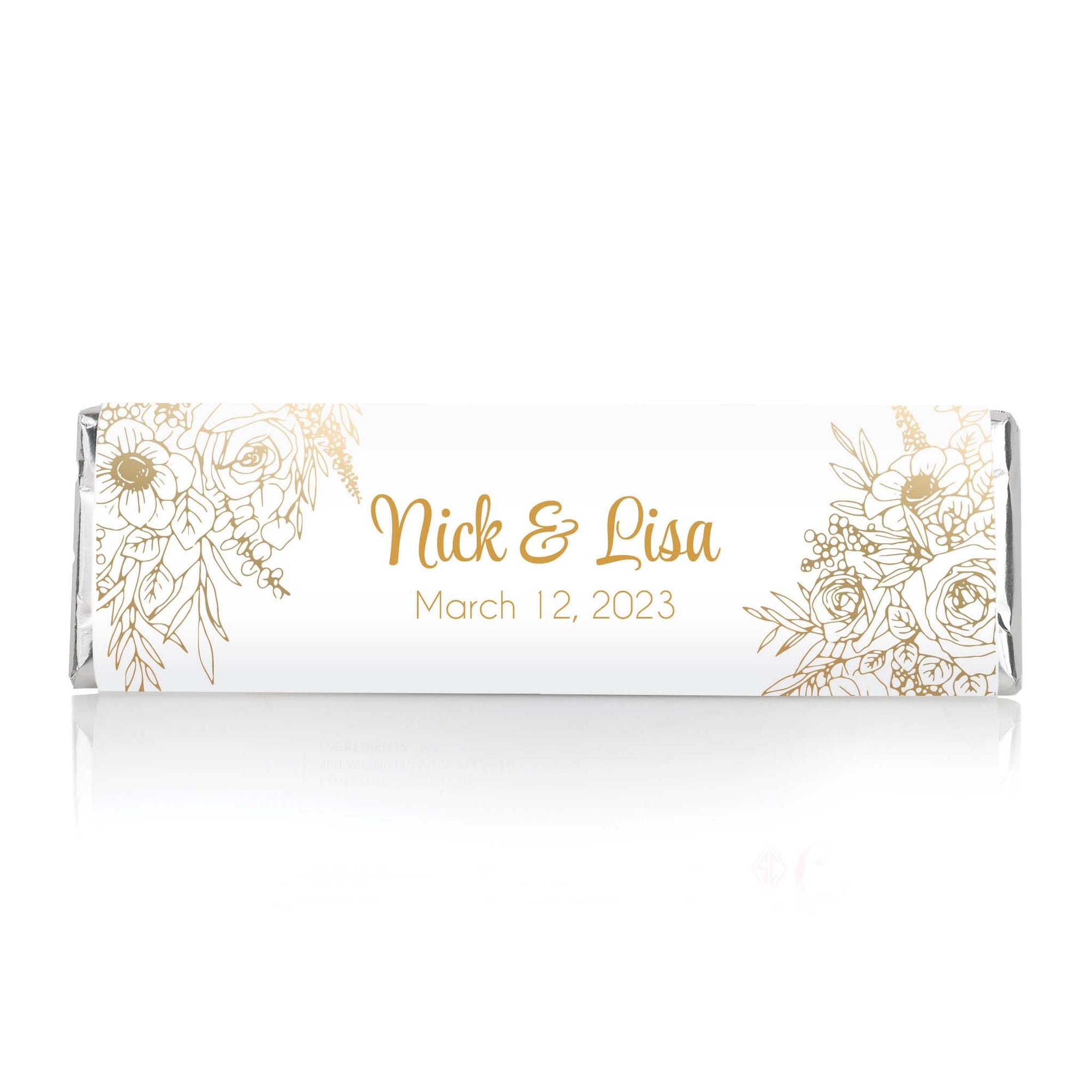 Gold Foil Flowers