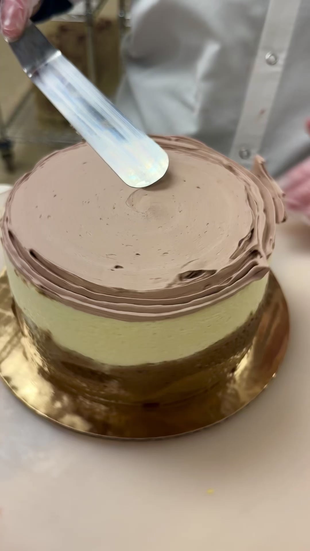 Yule Log Ice Cream Cake