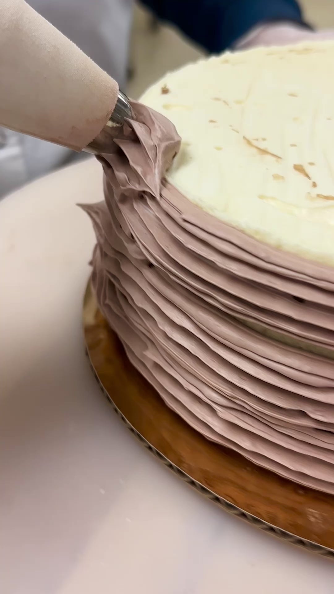 Hanukkah Ice Cream Cake