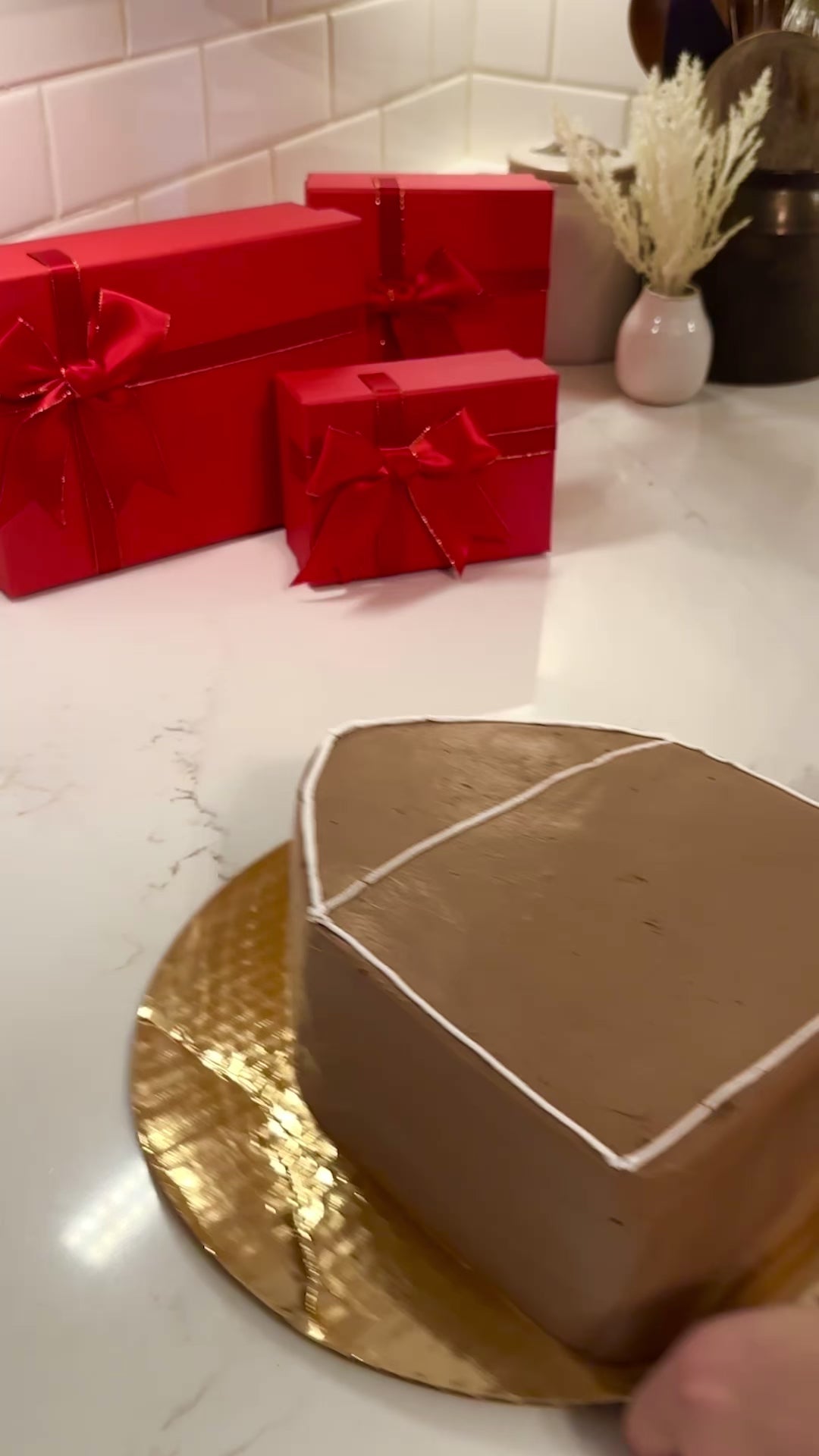 DIY Candy Cottage Ice Cream Cake